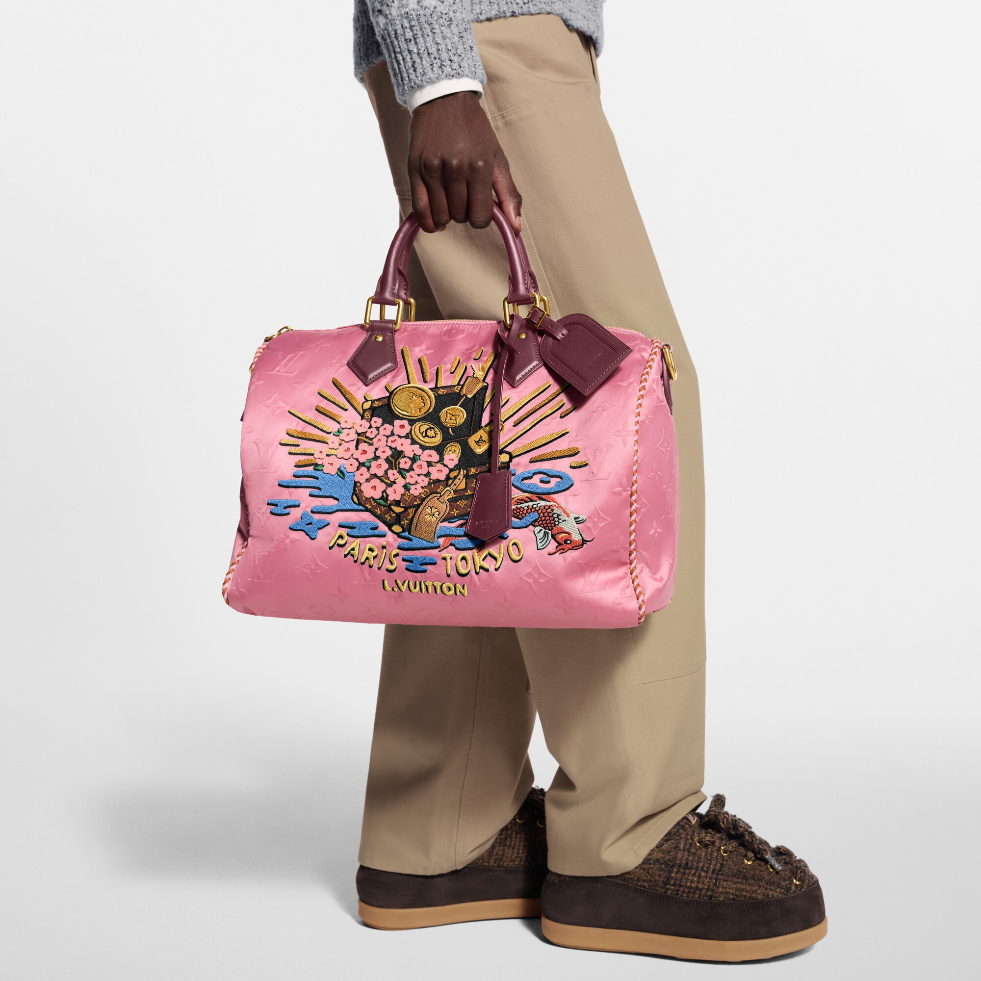 Bolsa de viaje Speedy P9 40 con bandolera Other Monogram Canvas Hombre Bolsos Speedy P9 | LOUIS VUITTON (Zoom de producto)