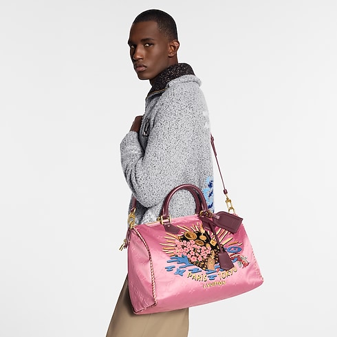 Bolsa de viaje Speedy P9 40 con bandolera Otros Monogram Canvas Hombre Bolsos Speedy P9 | LOUIS VUITTON (Zoom de producto)