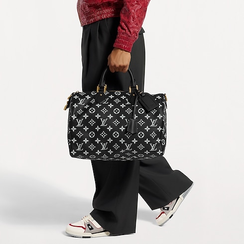 Bolsa de viaje Speedy P9 40 con bandolera H40 Bolsos y pequeña marroquinería Speedy P9 } | LOUIS VUITTON (Zoom de producto)