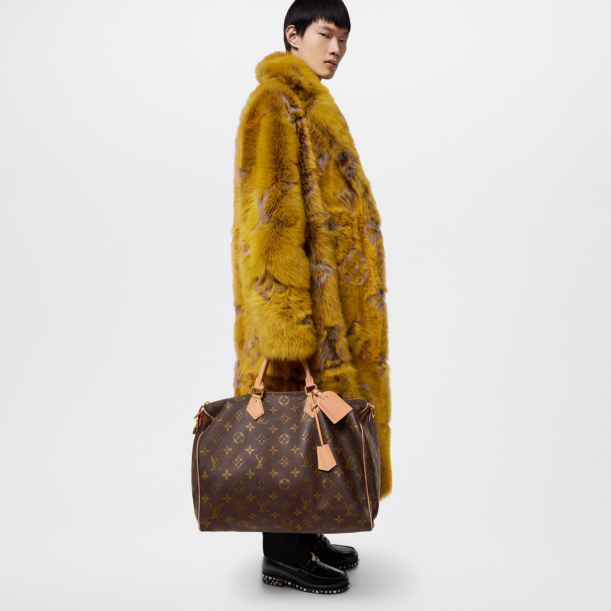 Bolsa de viaje Speedy P9 50 con bandolera Autres Cuirs Monogram Les Extraordinaires Artículos de marroquinería y viaje Speedy P9 | LOUIS VUITTON (Zoom de producto)