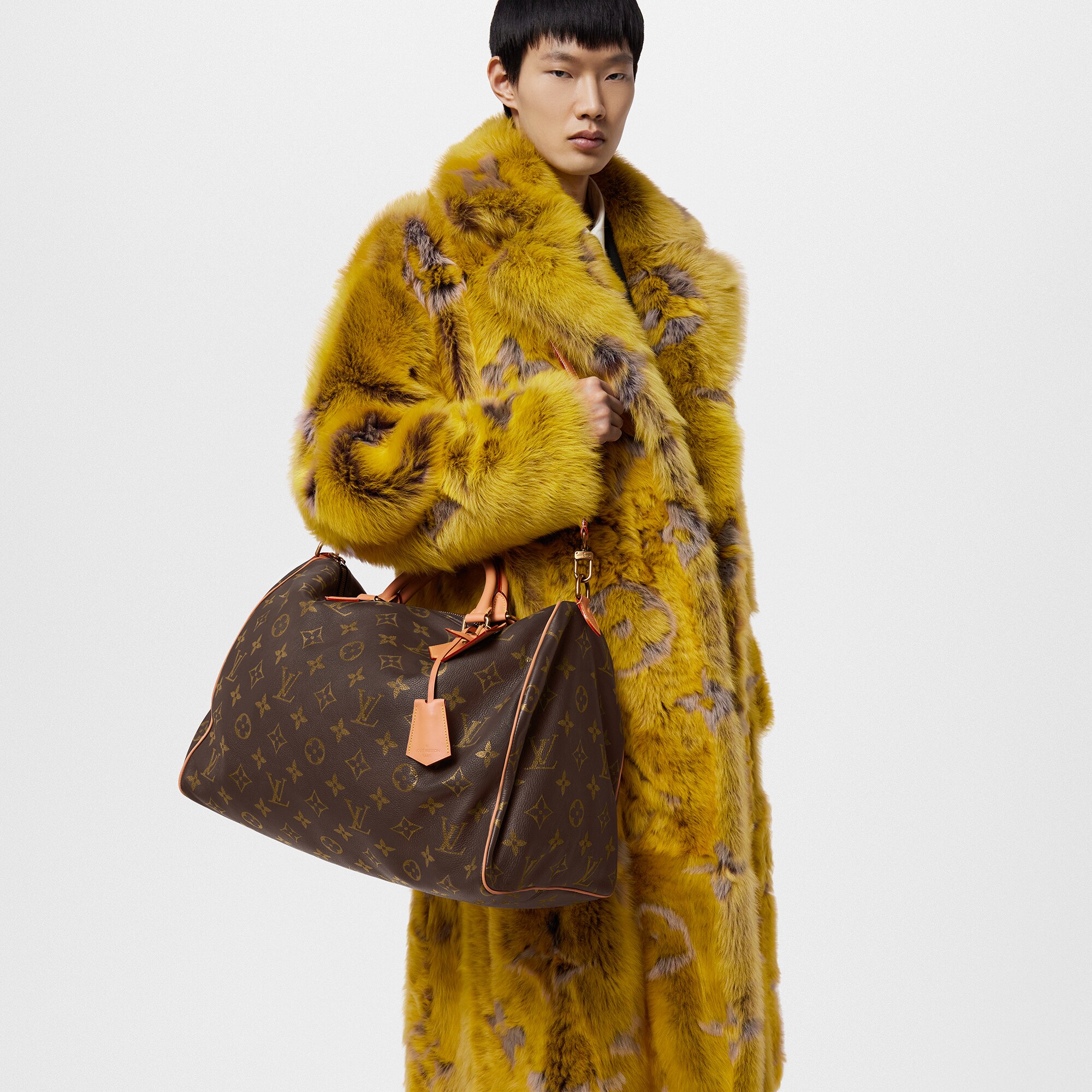 Bolsa de viaje Speedy P9 50 con bandolera Autres Cuirs Monogram Les Extraordinaires Artículos de marroquinería y viaje Speedy P9 | LOUIS VUITTON (Zoom de producto)