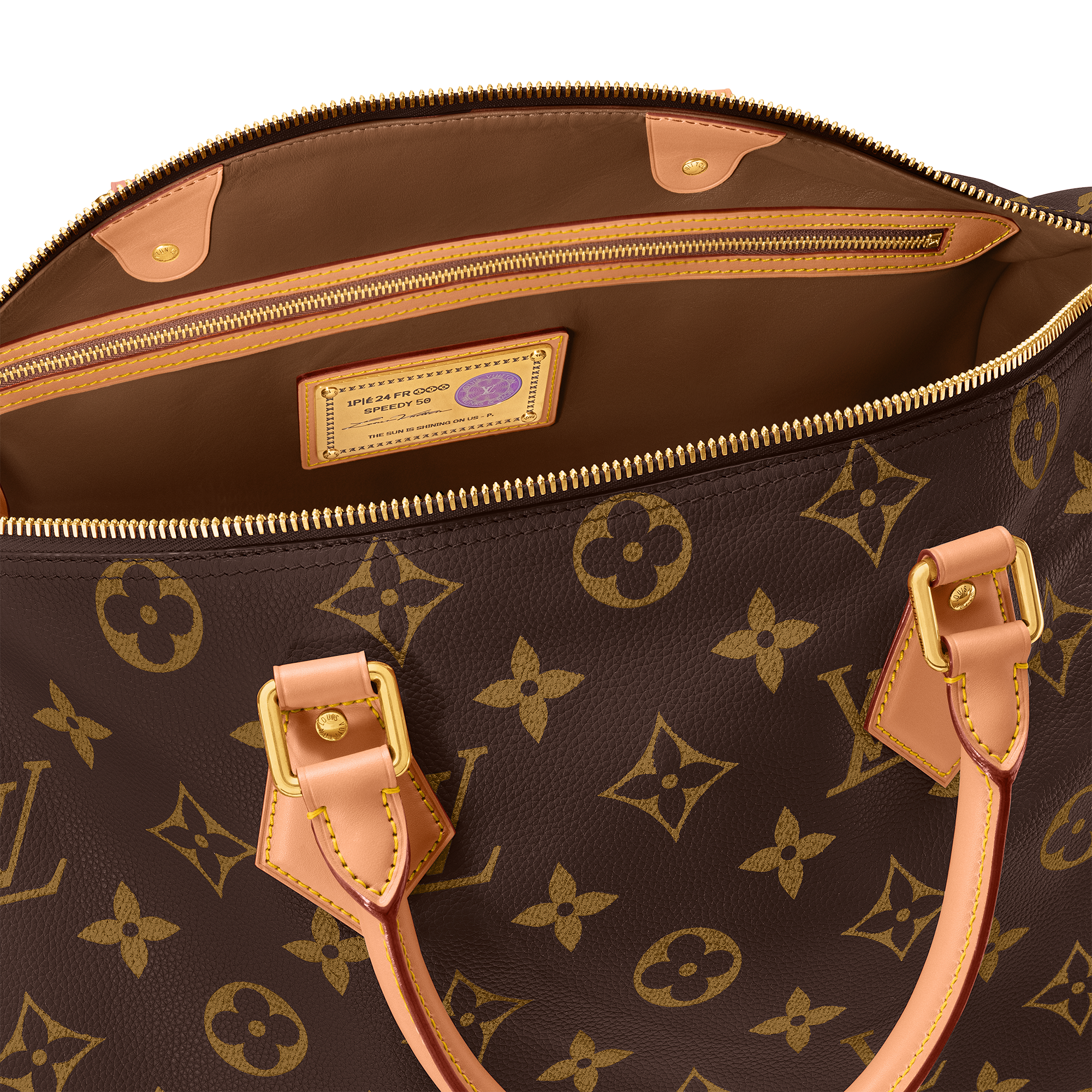 Bolsa de viaje Speedy P9 50 con bandolera Autres Cuirs Monogram Les Extraordinaires Artículos de marroquinería y viaje Speedy P9 | LOUIS VUITTON (Zoom de producto)