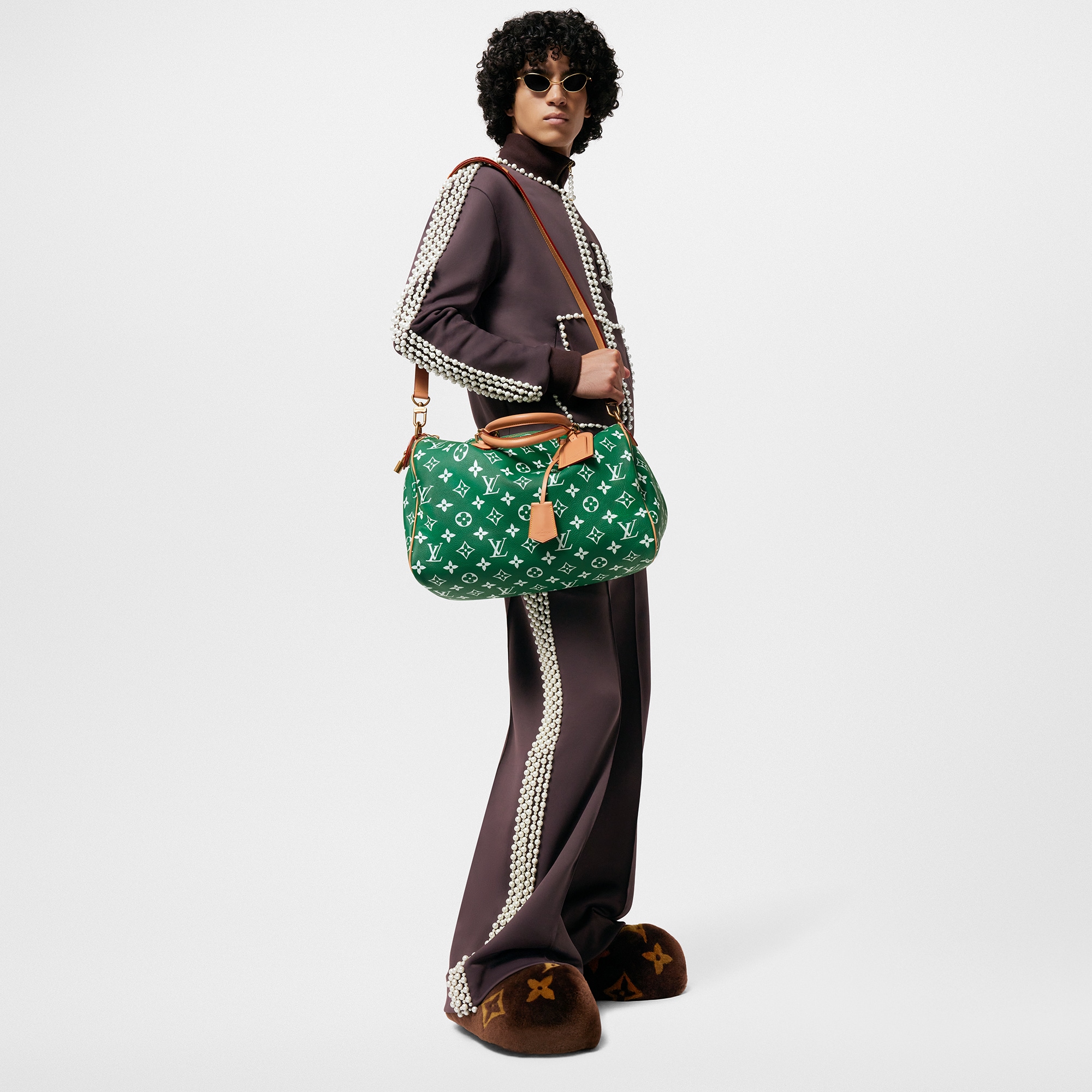 Bolsa de viaje Speedy P9 50 con bandolera H40 Les Extraordinaires Artículos de marroquinería y viaje Speedy P9 | LOUIS VUITTON (Zoom de producto)