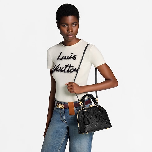 Bolso Alma BB Piel Monogram Empreinte Bolsos y pequeña marroquinería Bolsos de mujer Icónicos Louis Vuitton | LOUIS VUITTON (Zoom de producto)