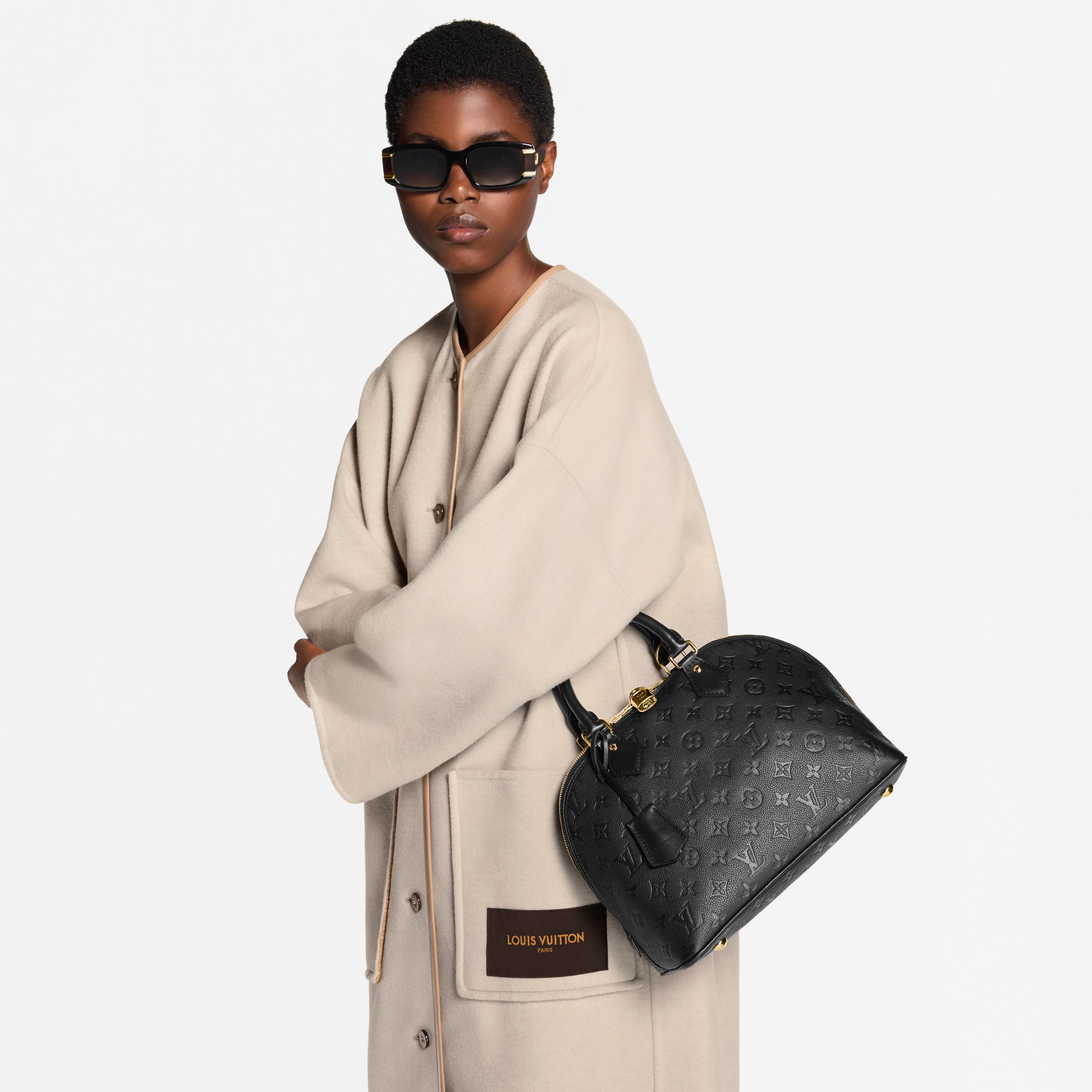 Bolso Alma PM Piel Monogram Empreinte Bolsos y pequeña marroquinería Bolsos de mujer Icónicos Louis Vuitton | LOUIS VUITTON (Zoom de producto)