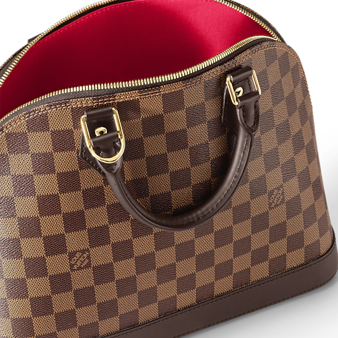 Bolso Alma PM Lona Damier Ebène Mujer Bolsos Bolsos | LOUIS VUITTON (Zoom de producto)