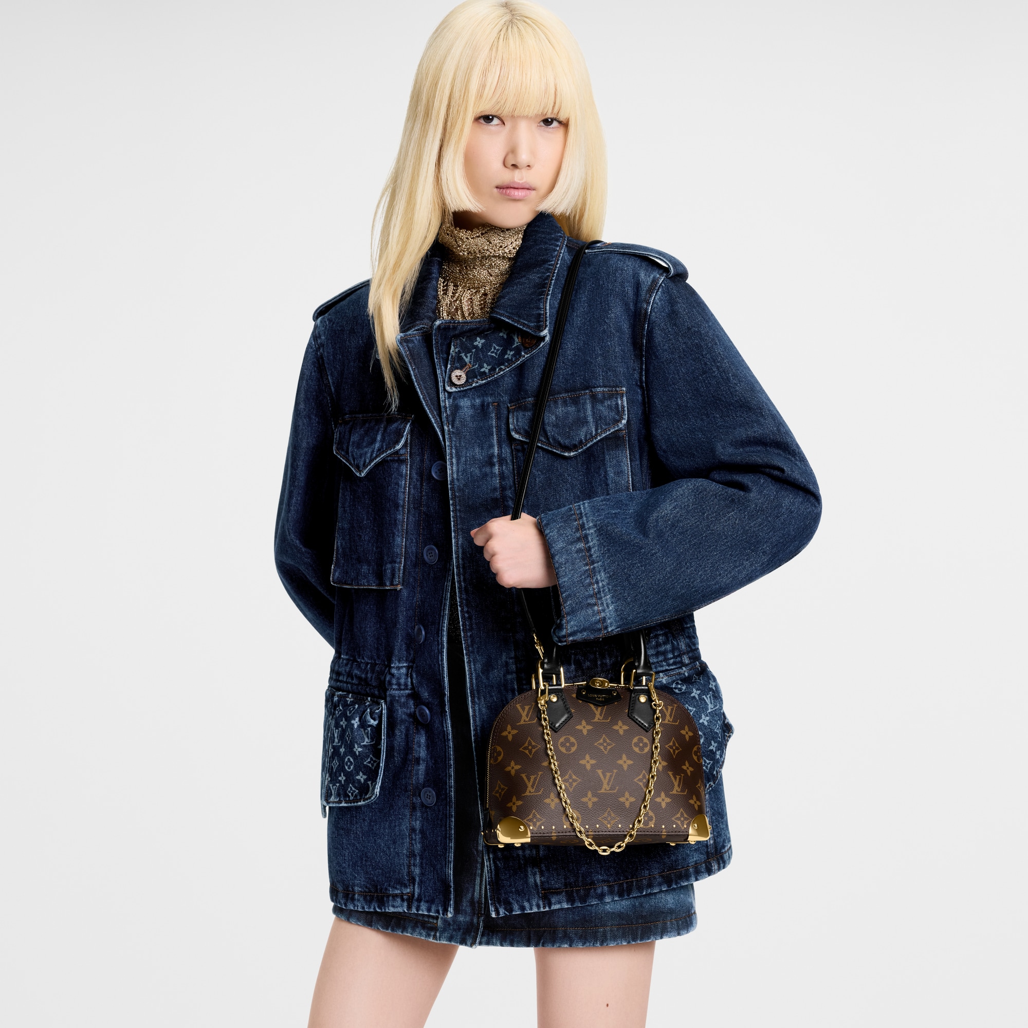 Bolso Alma Trunk BB Lona Monogram Bolsos y pequeña marroquinería Bolsos de mujer Icónicos Louis Vuitton | LOUIS VUITTON (Zoom de producto)