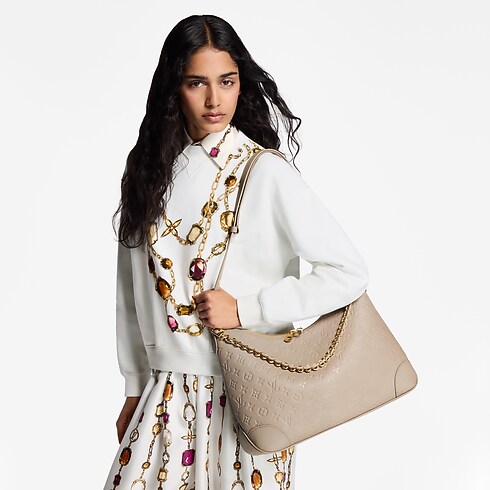 Bolso Boulogne GM Piel Monogram Empreinte Mujer Bolsos Bolsos | LOUIS VUITTON (Zoom de producto)