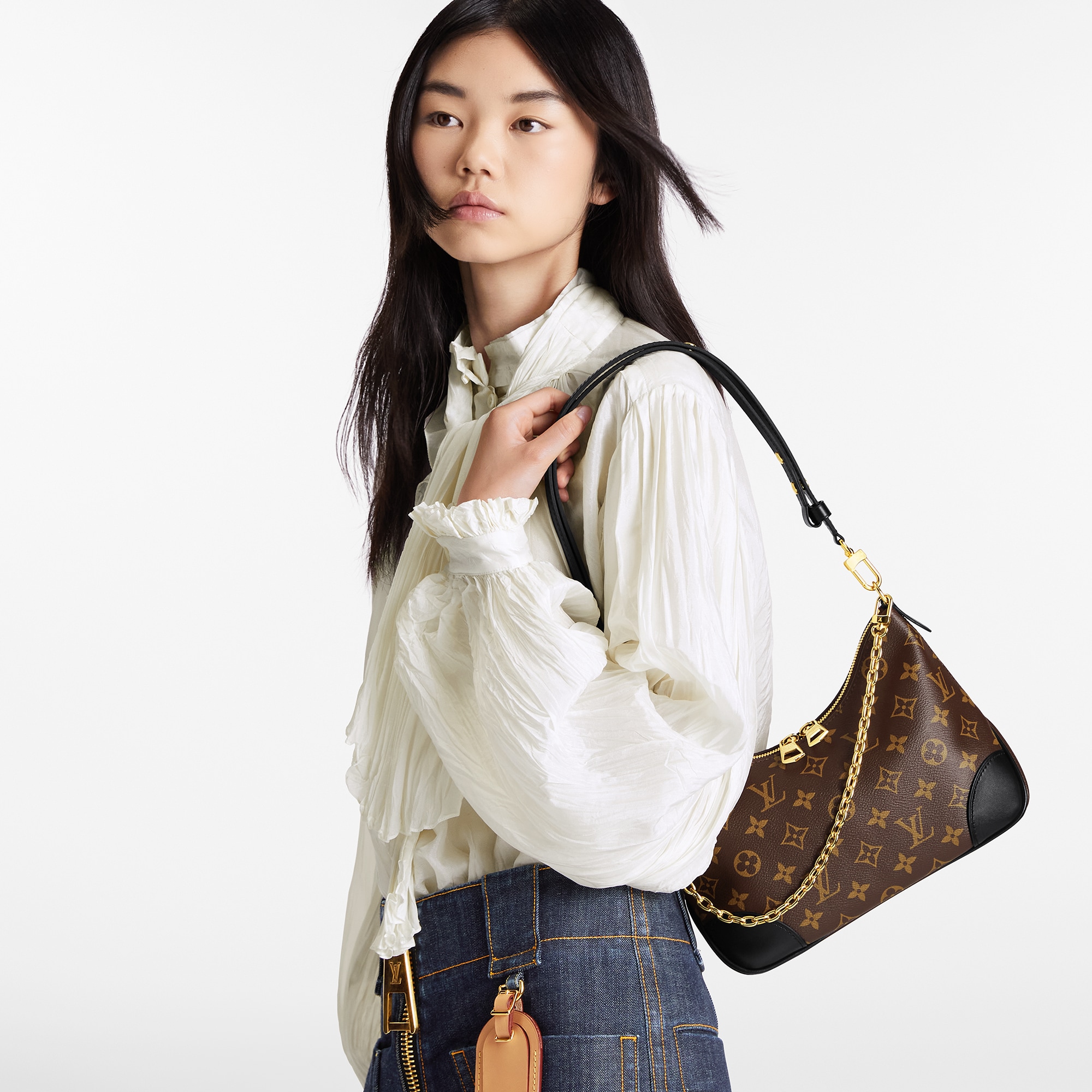 Bolso Boulogne PM Lona Monogram Mujer Bolsos Bolsos | LOUIS VUITTON (Zoom de producto)