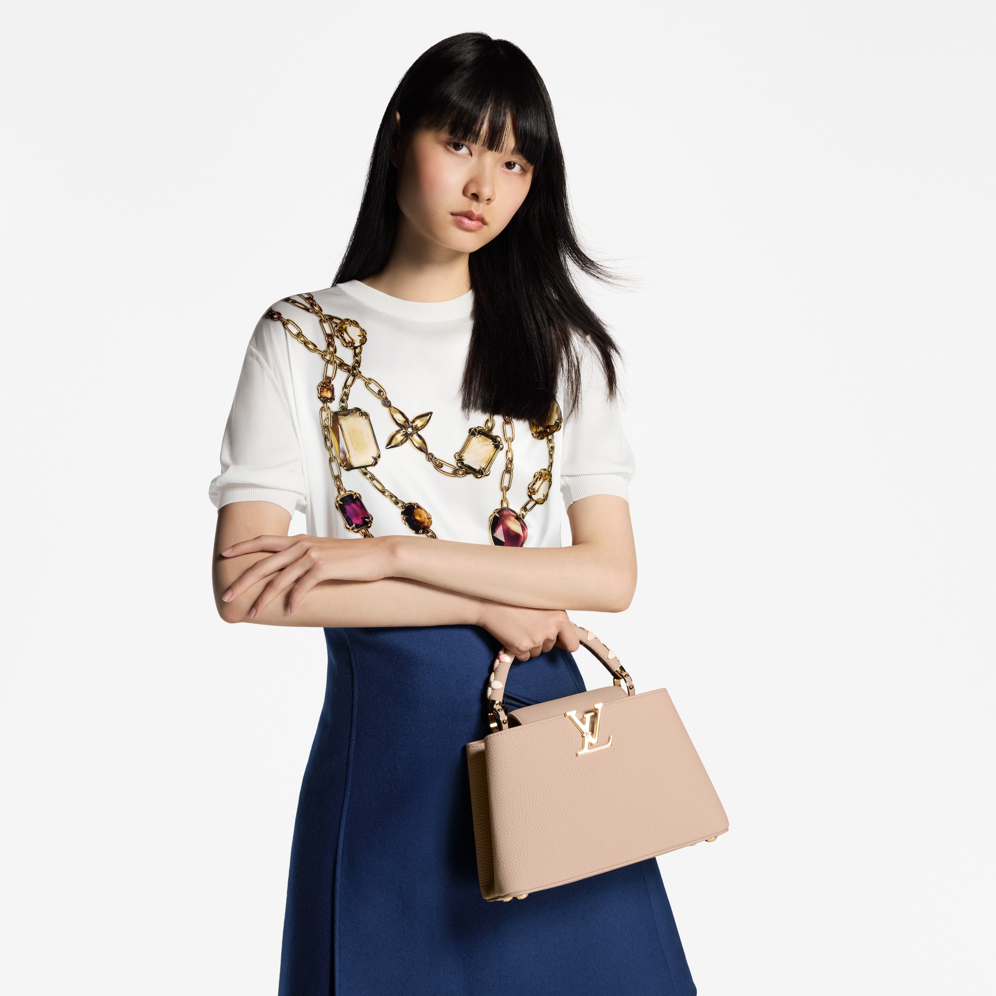 Bolso Capucines BB Capucines Mujer Bolsos Capucines | LOUIS VUITTON (Zoom de producto)