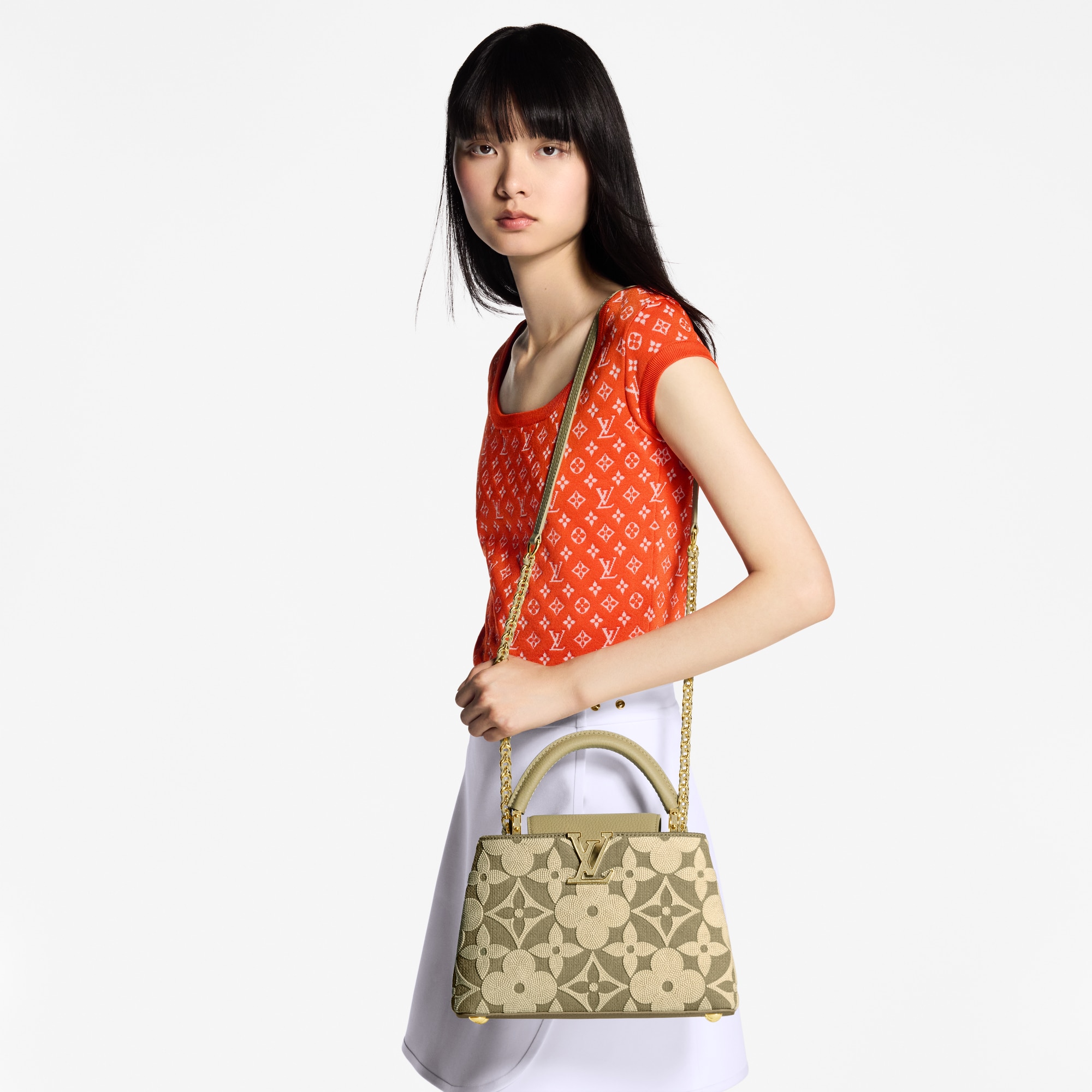 Bolso Capucines BB Capucines Mujer Bolsos Capucines | LOUIS VUITTON (Zoom de producto)