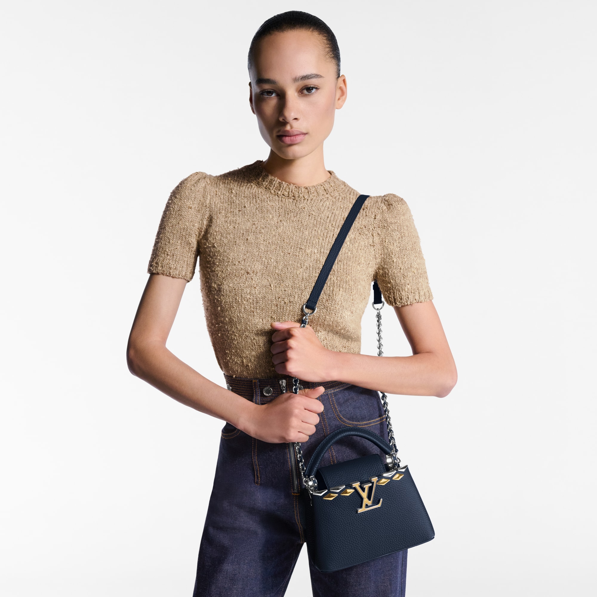 Bolso Capucines Mini Capucines Mujer Bolsos Capucines | LOUIS VUITTON (Zoom de producto)