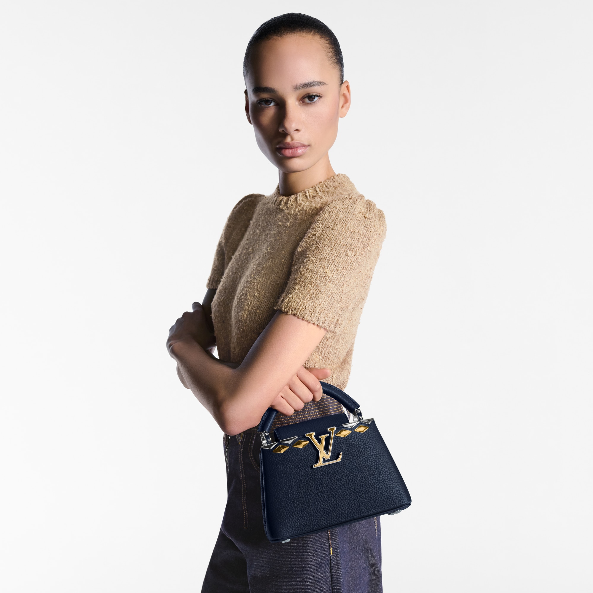 Bolso Capucines Mini Capucines Mujer Bolsos Capucines | LOUIS VUITTON (Zoom de producto)