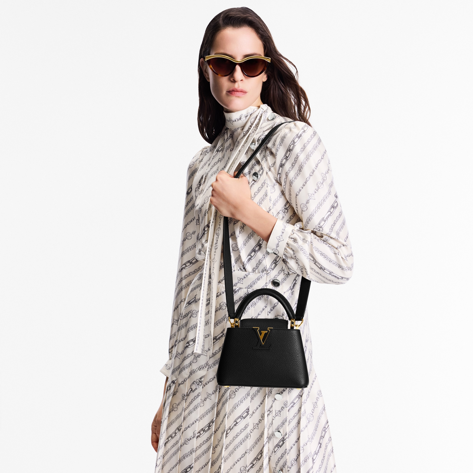 Bolso Capucines Mini Capucines Mujer Bolsos Capucines | LOUIS VUITTON (Zoom de producto)