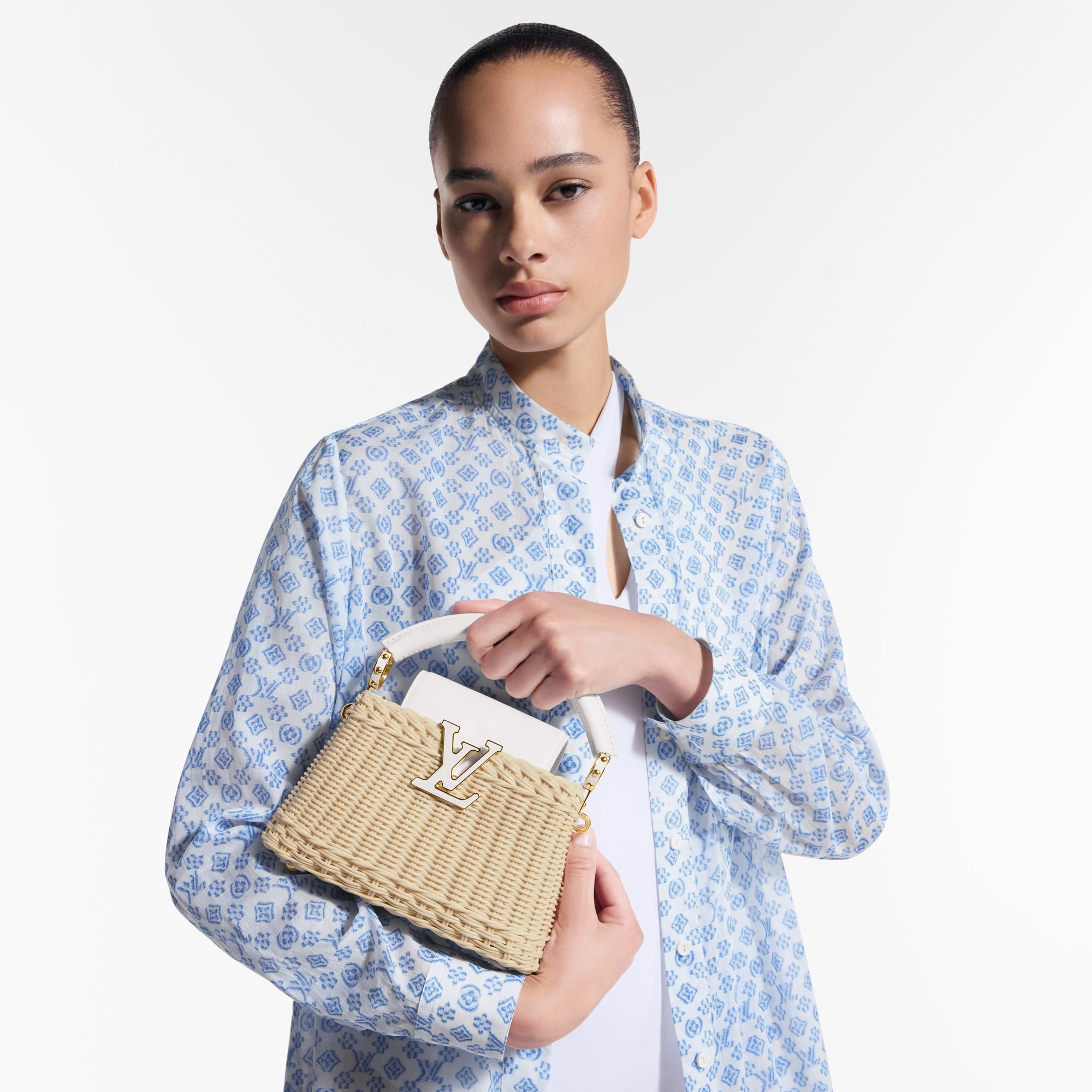 Bolso Capucines Mini Capucines Mujer Bolsos Capucines | LOUIS VUITTON (Zoom de producto)