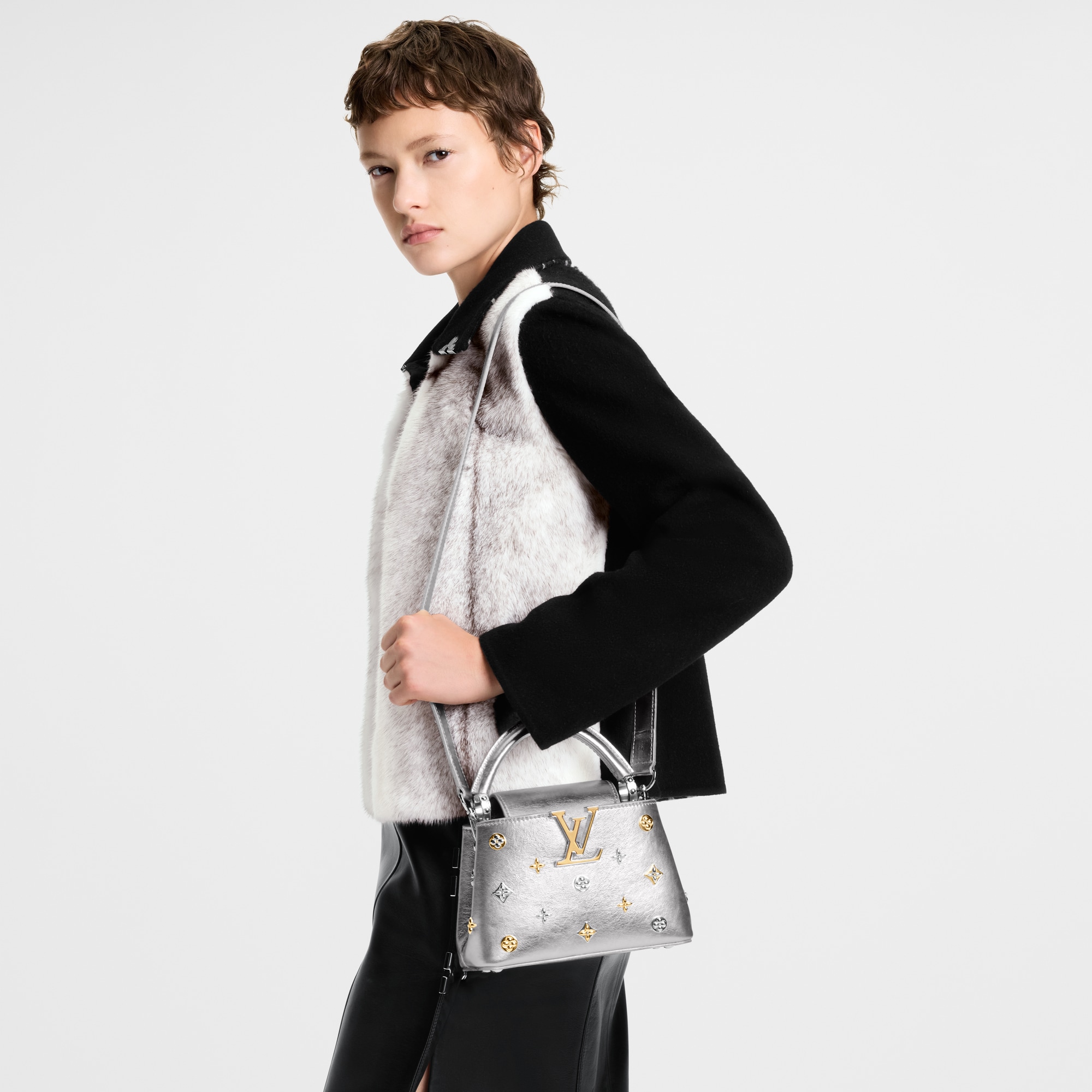 Bolso Capucines Mini Capucines Mujer Bolsos Capucines | LOUIS VUITTON (Zoom de producto)