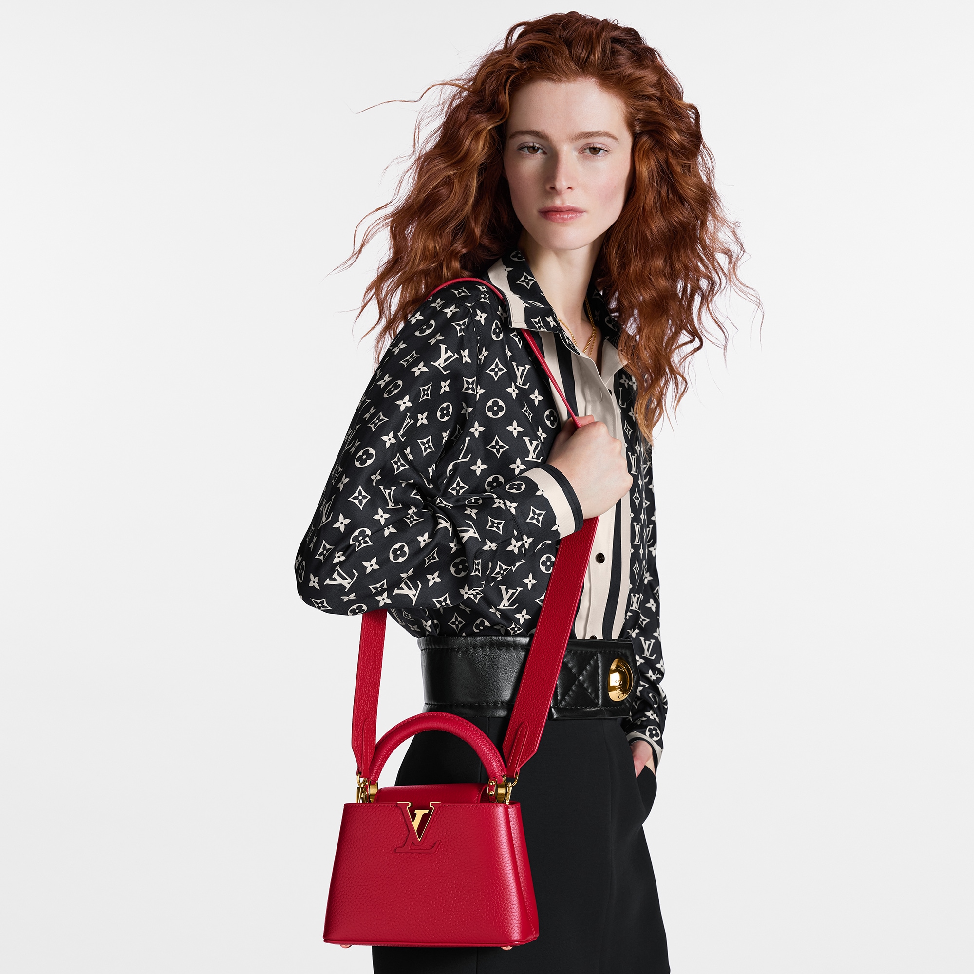 Bolso Capucines Mini Piel Taurillon Mujer Bolsos Todas las colecciones | LOUIS VUITTON (Zoom de producto)