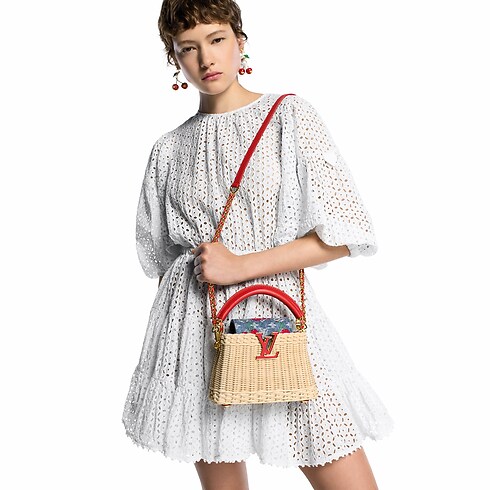 Bolso Capucines Mini LV x TM Capucines Mujer Bolsos Capucines | LOUIS VUITTON (Zoom de producto)