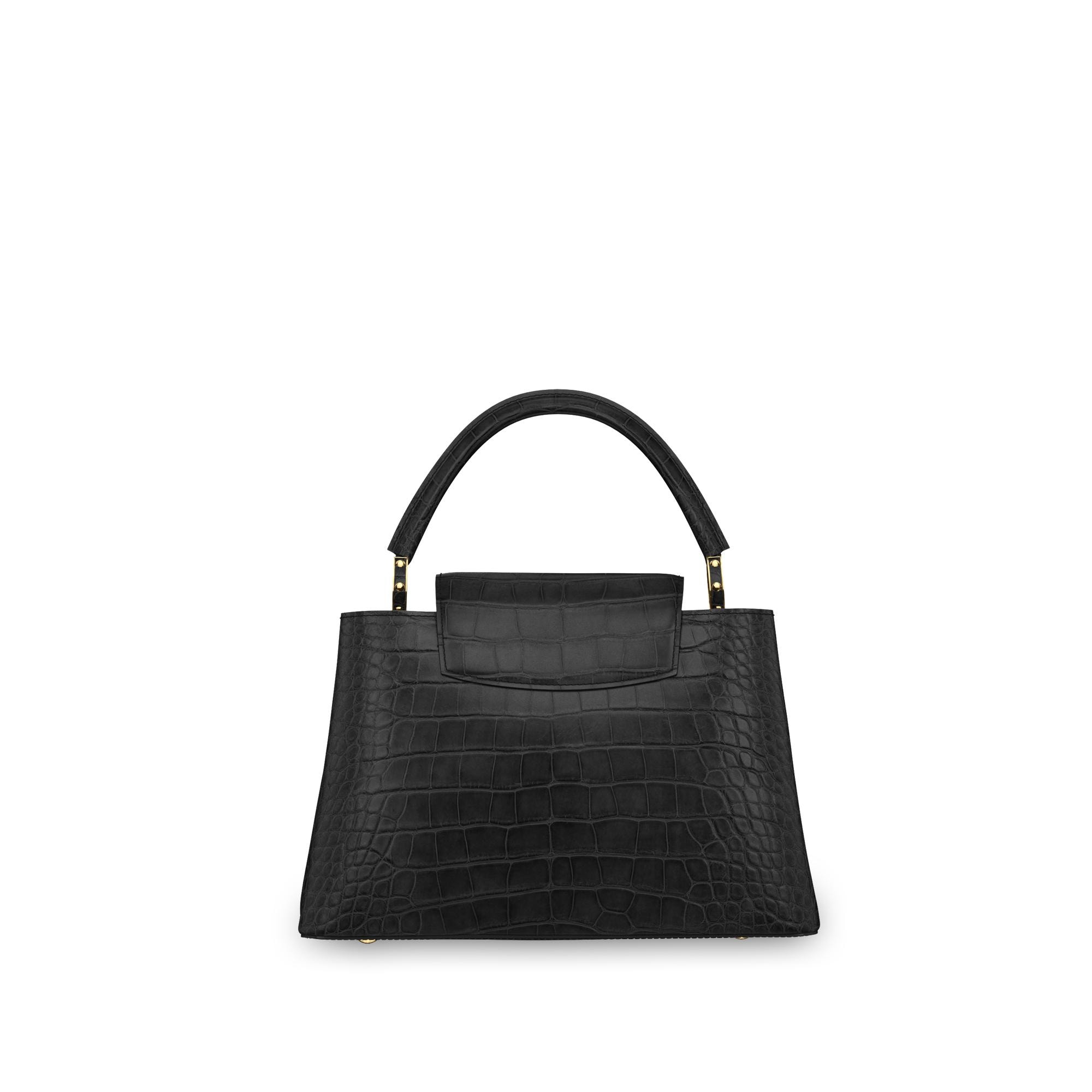 Bolso Capucines MM Mate Crocodilien Les Extraordinaires Personalización  Hidden personalization products | LOUIS VUITTON (Zoom de producto)