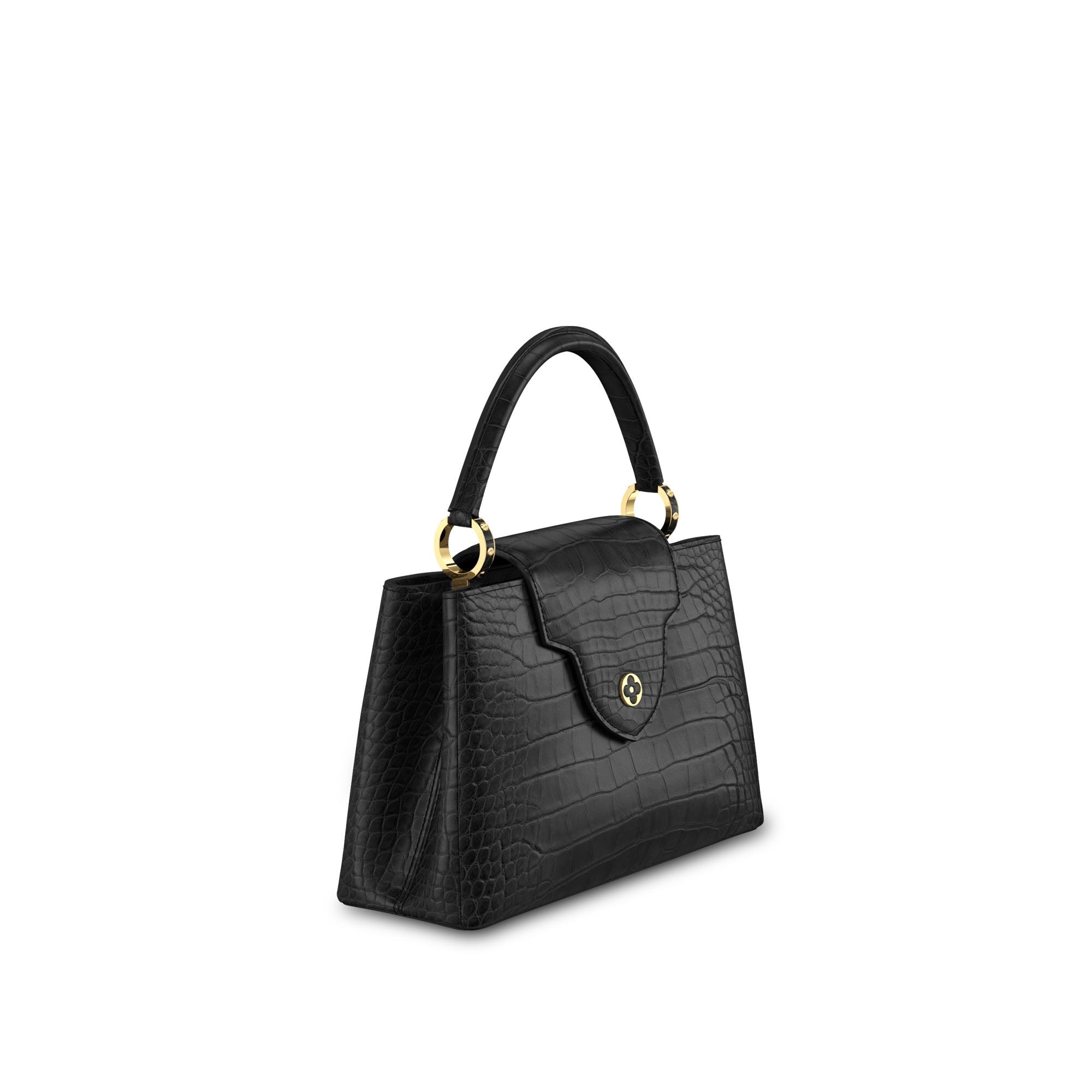Bolso Capucines MM Mate Crocodilien Les Extraordinaires Personalización  Hidden personalization products | LOUIS VUITTON (Zoom de producto)