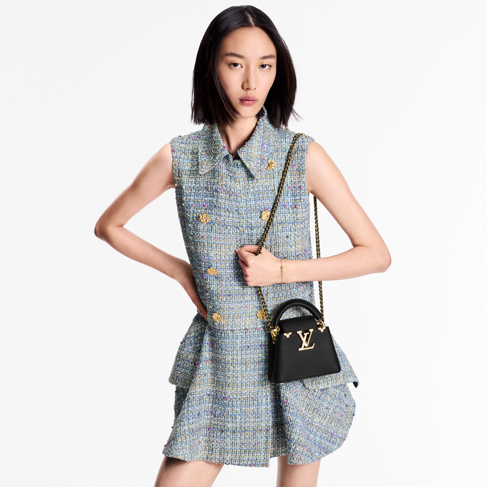 Bolso Capucines Nano Capucines Mujer Bolsos Capucines | LOUIS VUITTON (Zoom de producto)