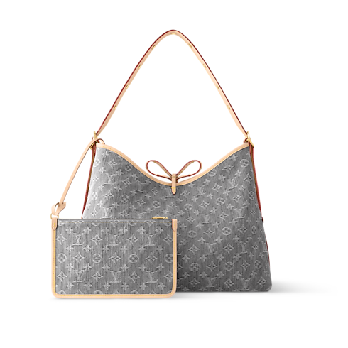 Bolso CarryAll MM Lona Monogram Denim Mujer Bolsos Bolsos | LOUIS VUITTON (Zoom de producto)