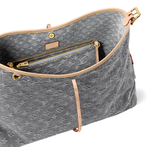 Bolso CarryAll MM Lona Monogram Denim Mujer Bolsos Bolsos | LOUIS VUITTON (Zoom de producto)