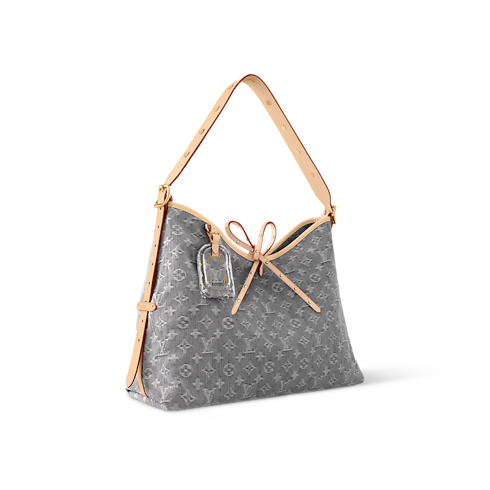 Bolso CarryAll MM Lona Monogram Denim Mujer Bolsos Bolsos | LOUIS VUITTON (Zoom de producto)