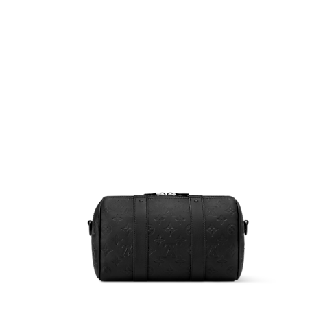 Bolso City Keepall Piel Monogram Shadow Bolsos y pequeña marroquinería Bolso de hombre LV Icons | LOUIS VUITTON (Zoom de producto)