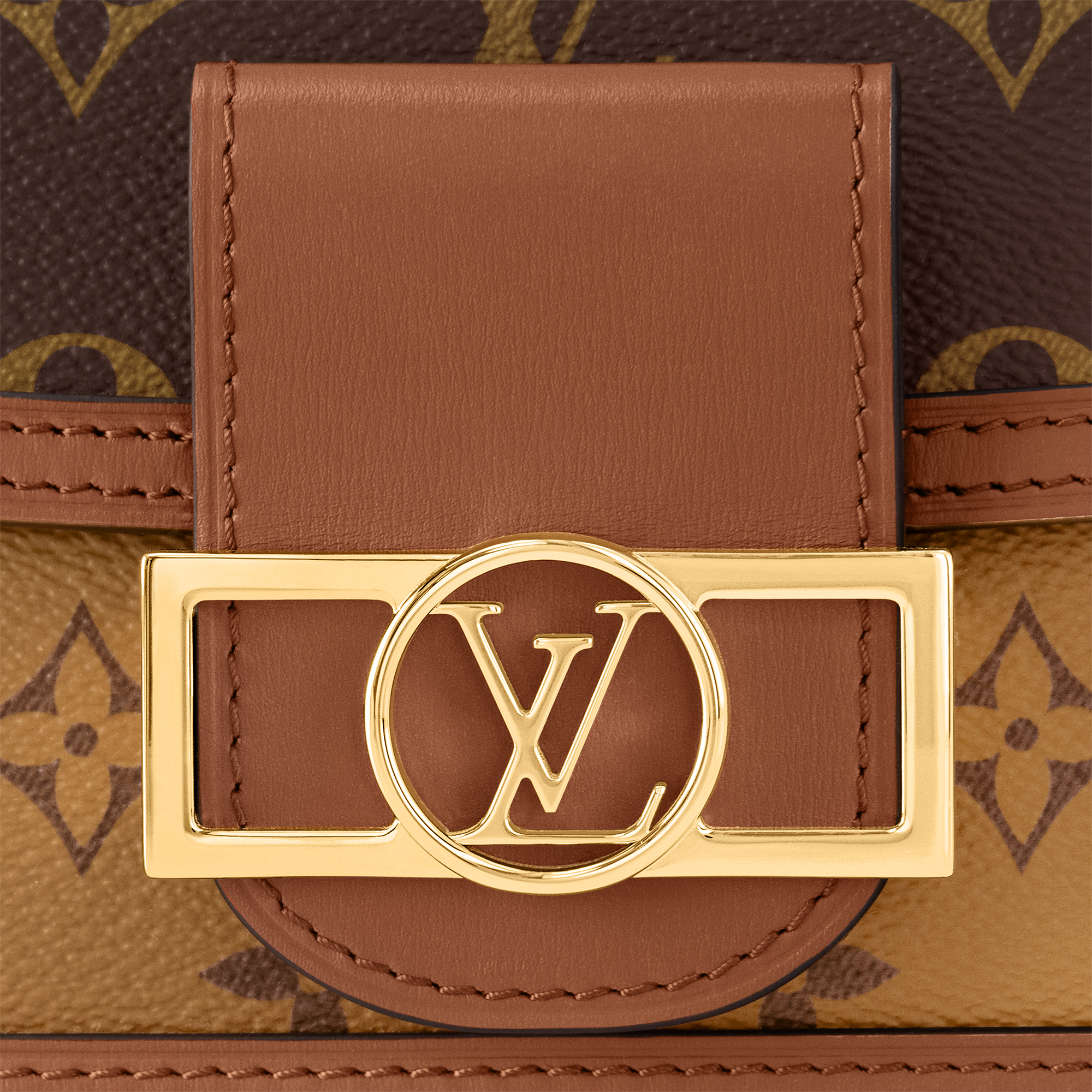 Bolso Dauphine East West Lona Monogram Reverse Canvas Mujer Bolsos Todas las colecciones | LOUIS VUITTON (Zoom de producto)