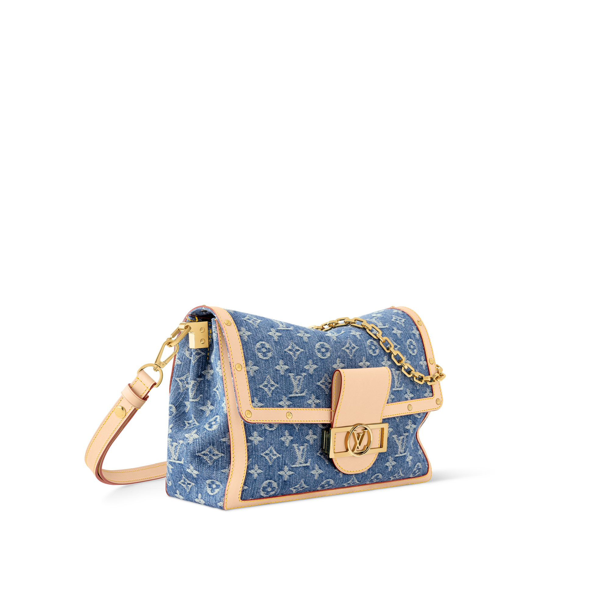 Bolso Dauphine Soft GM Lona Monogram Denim Bolsos y pequeña marroquinería Bolsos de mujer Icónicos Louis Vuitton | LOUIS VUITTON (Zoom de producto)