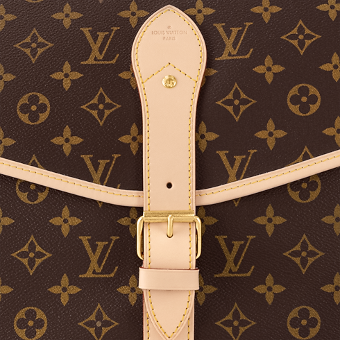 Bolso de cazador Lona Monogram Bolsos y pequeña marroquinería Personalización de artículos de cuero } | LOUIS VUITTON (Zoom de producto)