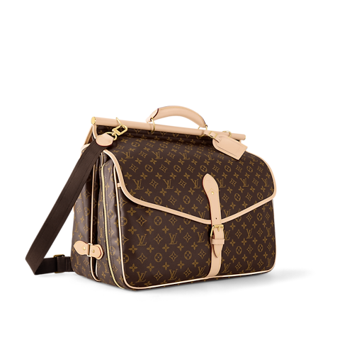 Bolso de cazador Lona Monogram Bolsos y pequeña marroquinería Personalización de artículos de cuero } | LOUIS VUITTON (Zoom de producto)