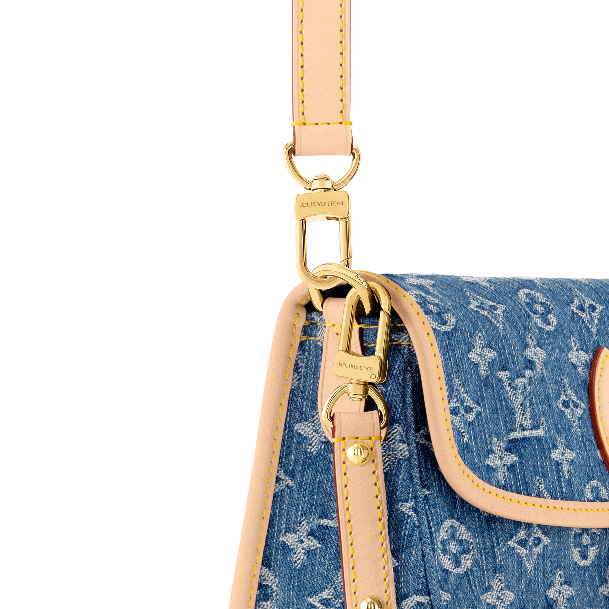 Bolso Diane Lona Monogram Denim Mujer Bolsos Bolsos | LOUIS VUITTON (Zoom de producto)