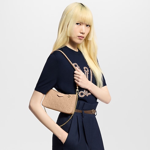 Bolso Easy Pouch Piel Monogram Empreinte Mujer Carteras y pequeña marroquinería Todas las carteras y pequeña marroquinería | LOUIS VUITTON (Zoom de producto)