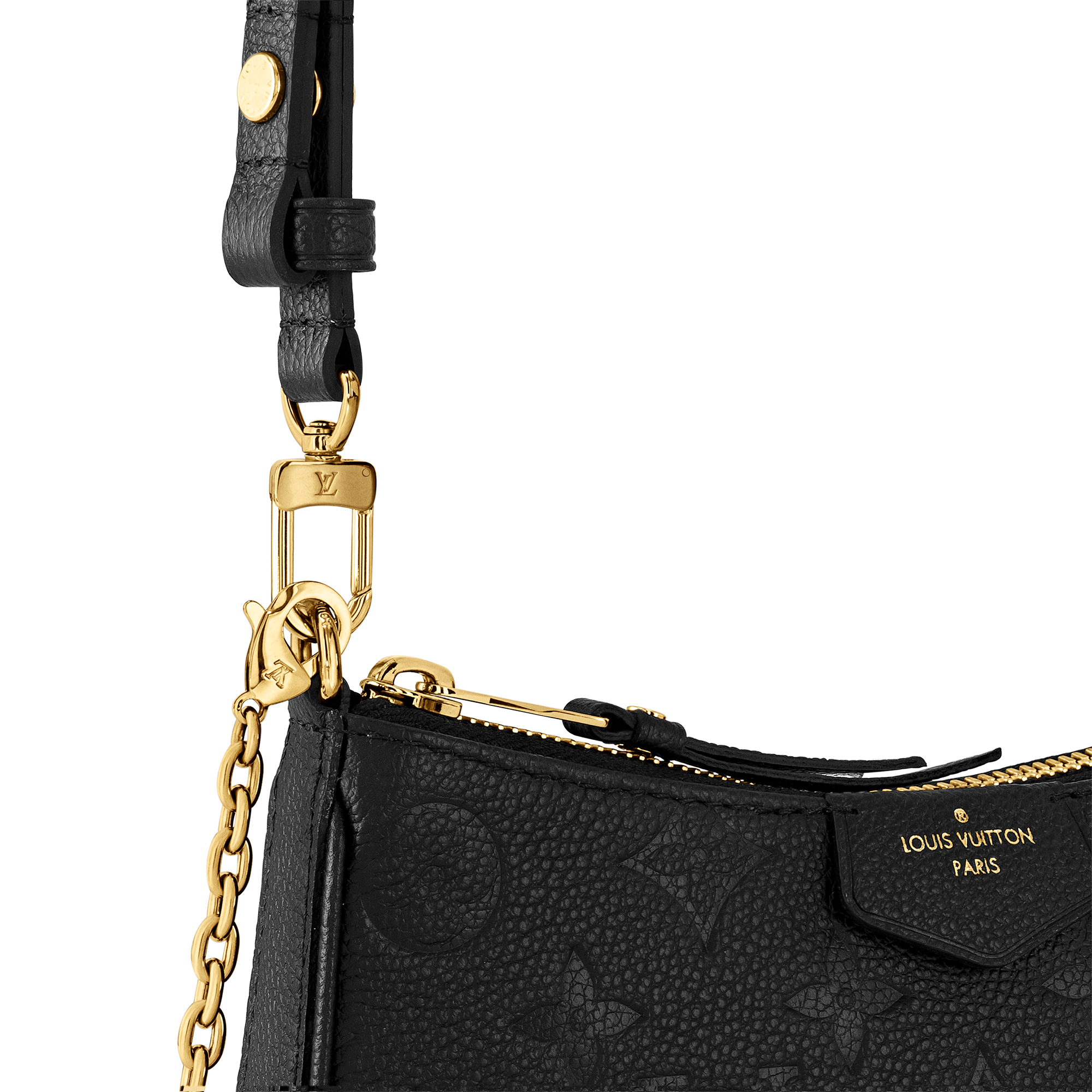 Bolso Easy Pouch On Strap Piel Monogram Empreinte Mujer Carteras y pequeña marroquinería Todas las carteras y pequeña marroquinería | LOUIS VUITTON (Zoom de producto)