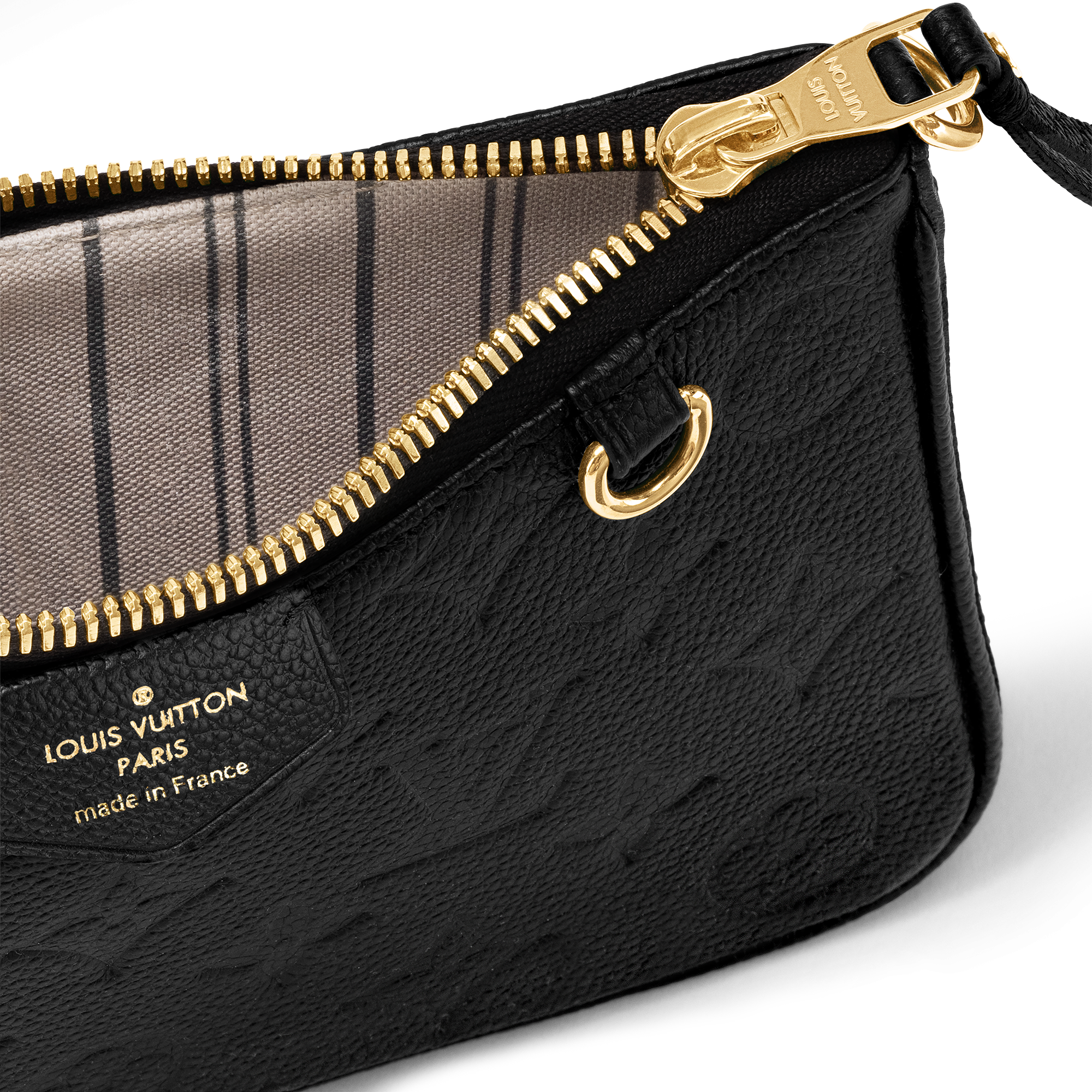 Bolso Easy Pouch On Strap Piel Monogram Empreinte Mujer Carteras y pequeña marroquinería Todas las carteras y pequeña marroquinería | LOUIS VUITTON (Zoom de producto)