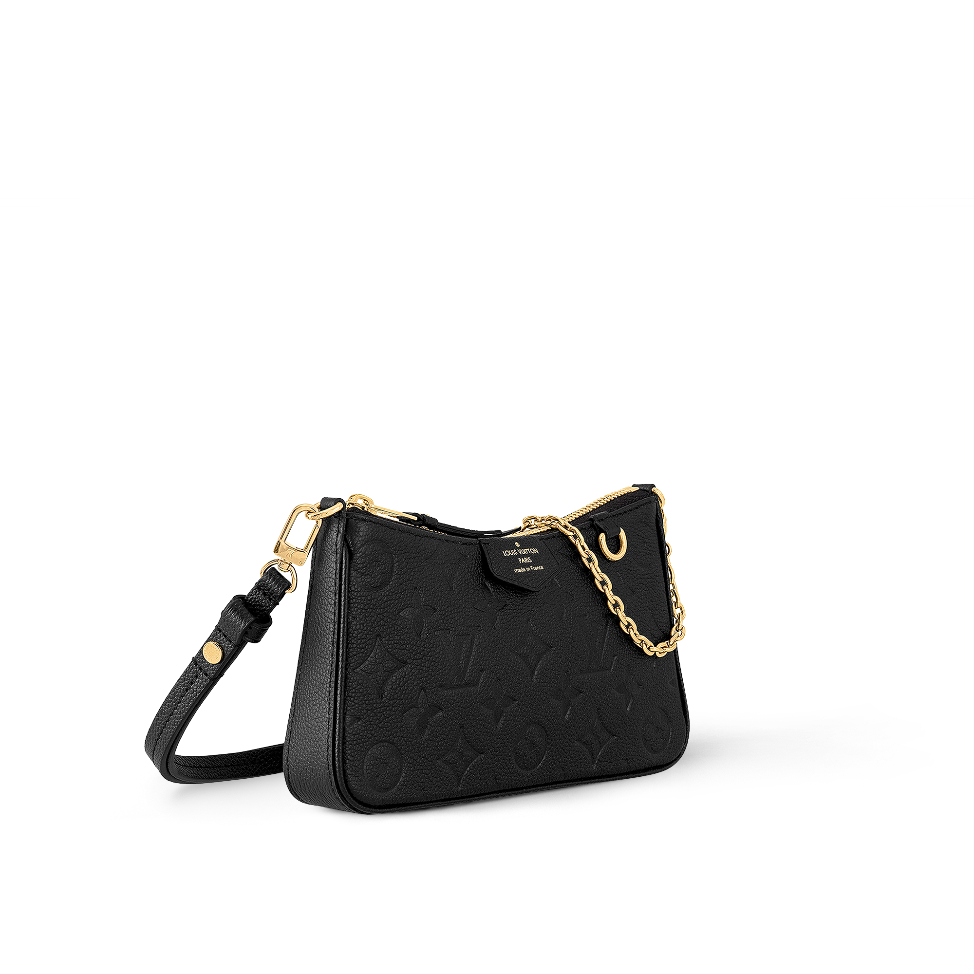 Bolso Easy Pouch On Strap Piel Monogram Empreinte Mujer Carteras y pequeña marroquinería Todas las carteras y pequeña marroquinería | LOUIS VUITTON (Zoom de producto)