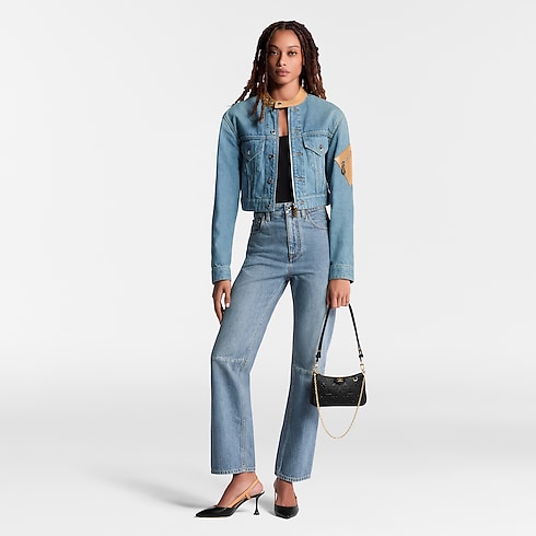 Bolso Easy Pouch On Strap Piel Monogram Empreinte Mujer Carteras y pequeña marroquinería Todas las carteras y pequeña marroquinería | LOUIS VUITTON (Zoom de producto)