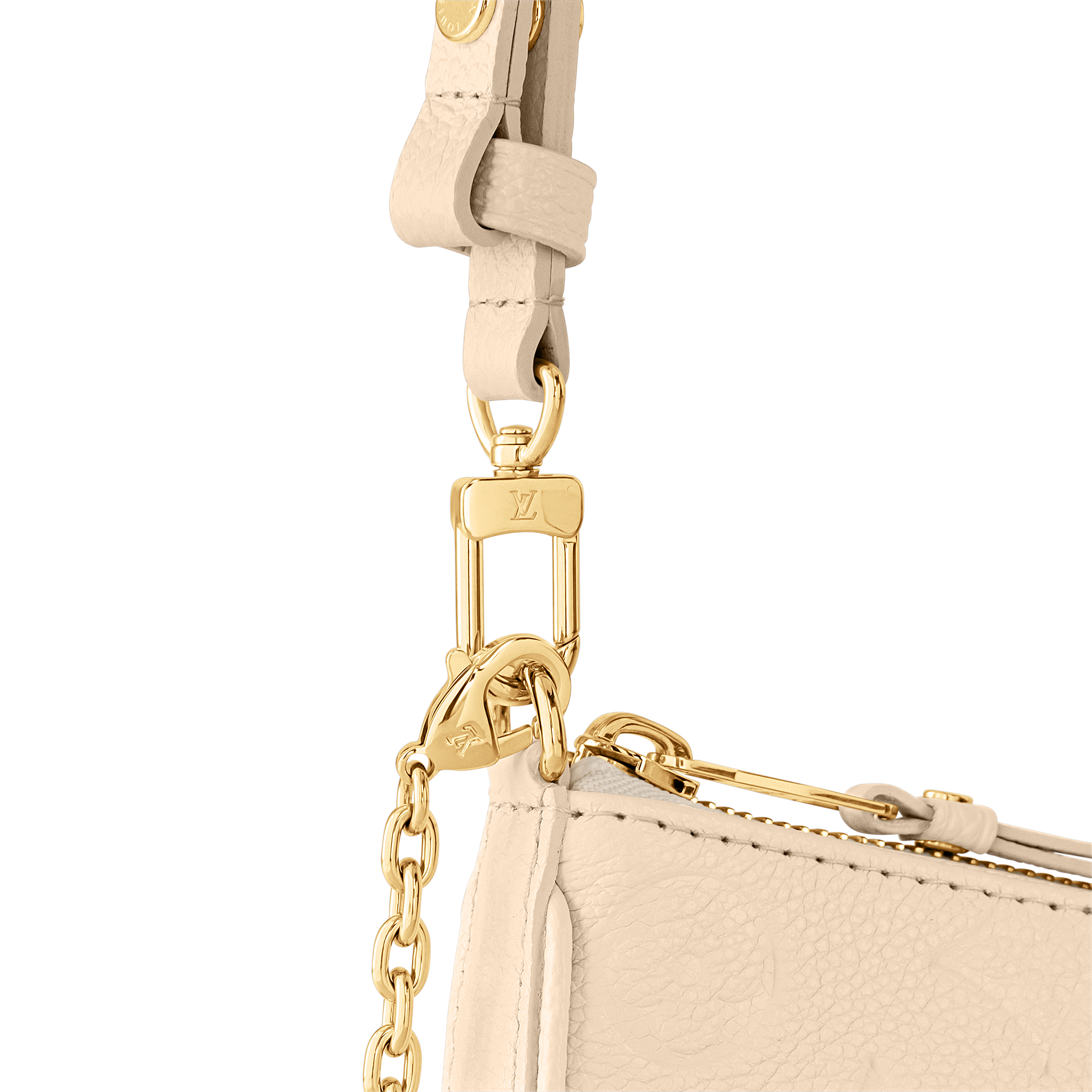 Bolso Easy Pouch On Strap Piel Monogram Empreinte Mujer Carteras y pequeña marroquinería Todas las carteras y pequeña marroquinería | LOUIS VUITTON (Zoom de producto)