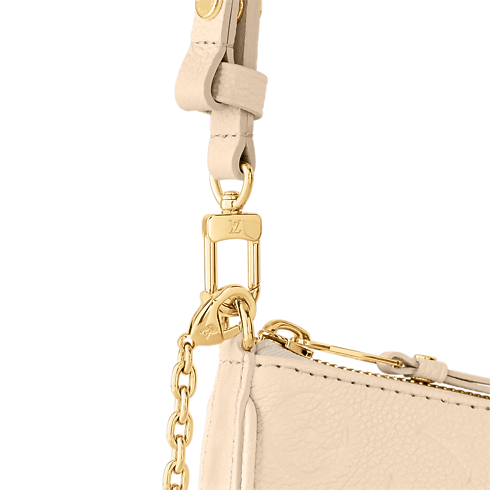 Bolso Easy Pouch On Strap Piel Monogram Empreinte Mujer Carteras y pequeña marroquinería Todas las carteras y pequeña marroquinería | LOUIS VUITTON (Zoom de producto)