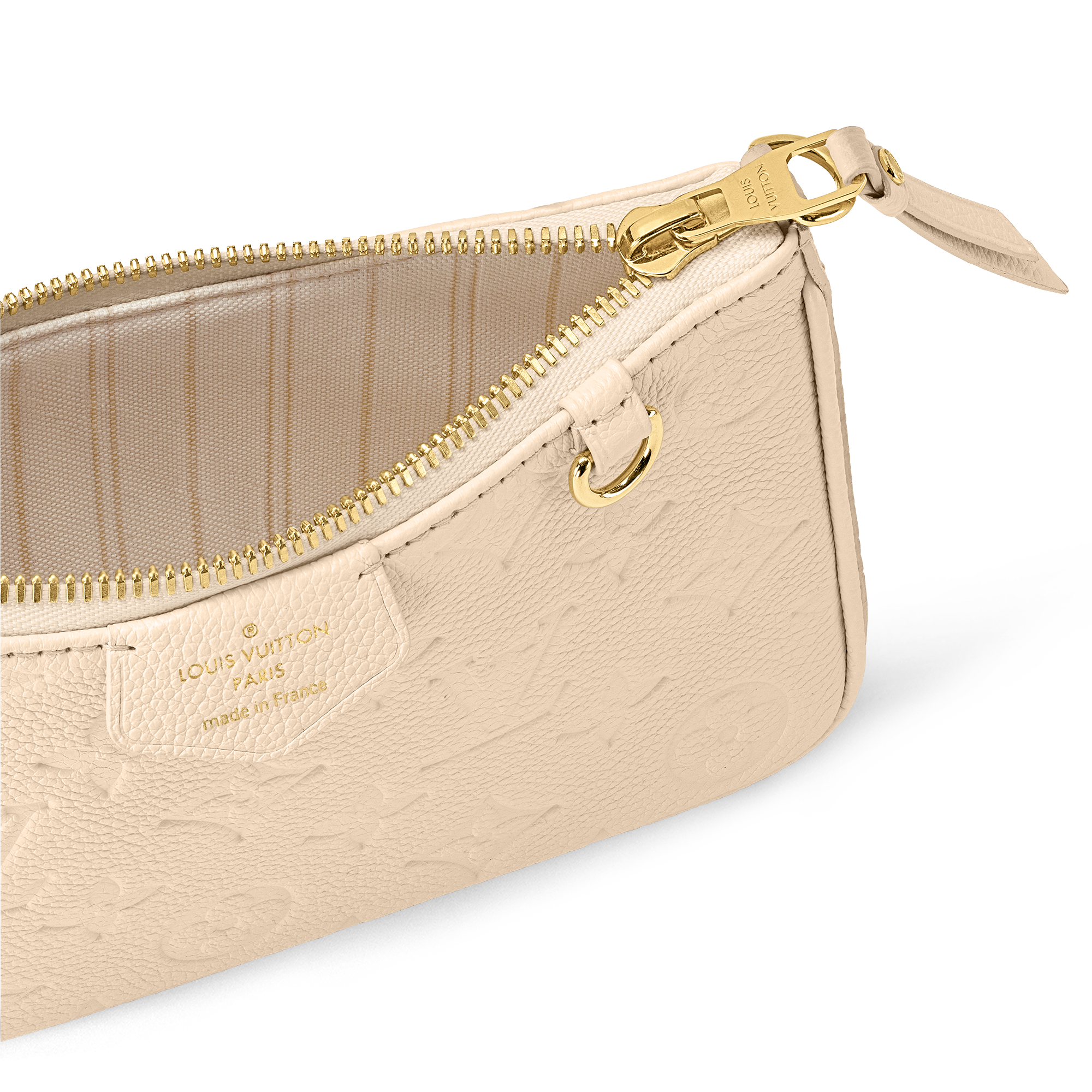 Bolso Easy Pouch On Strap Piel Monogram Empreinte Mujer Carteras y pequeña marroquinería Todas las carteras y pequeña marroquinería | LOUIS VUITTON (Zoom de producto)