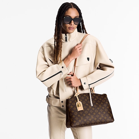 Bolso Grand Palais Lona Monogram Mujer Bolsos Bolsos | LOUIS VUITTON (Zoom de producto)