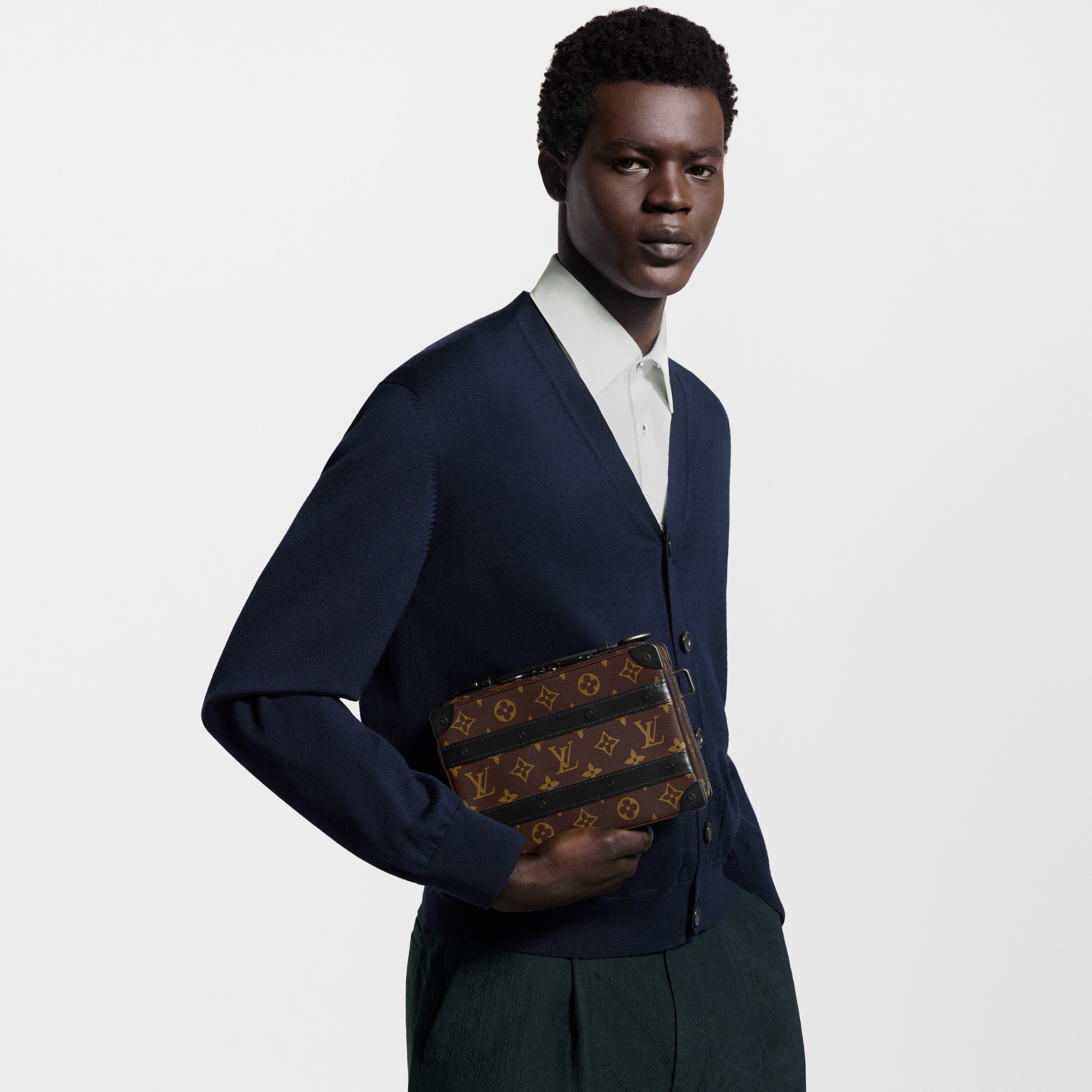 Bolso Handle Soft Trunk Lona Monogram Macassar Hombre Bolsos Todas las colecciones | LOUIS VUITTON (Zoom de producto)