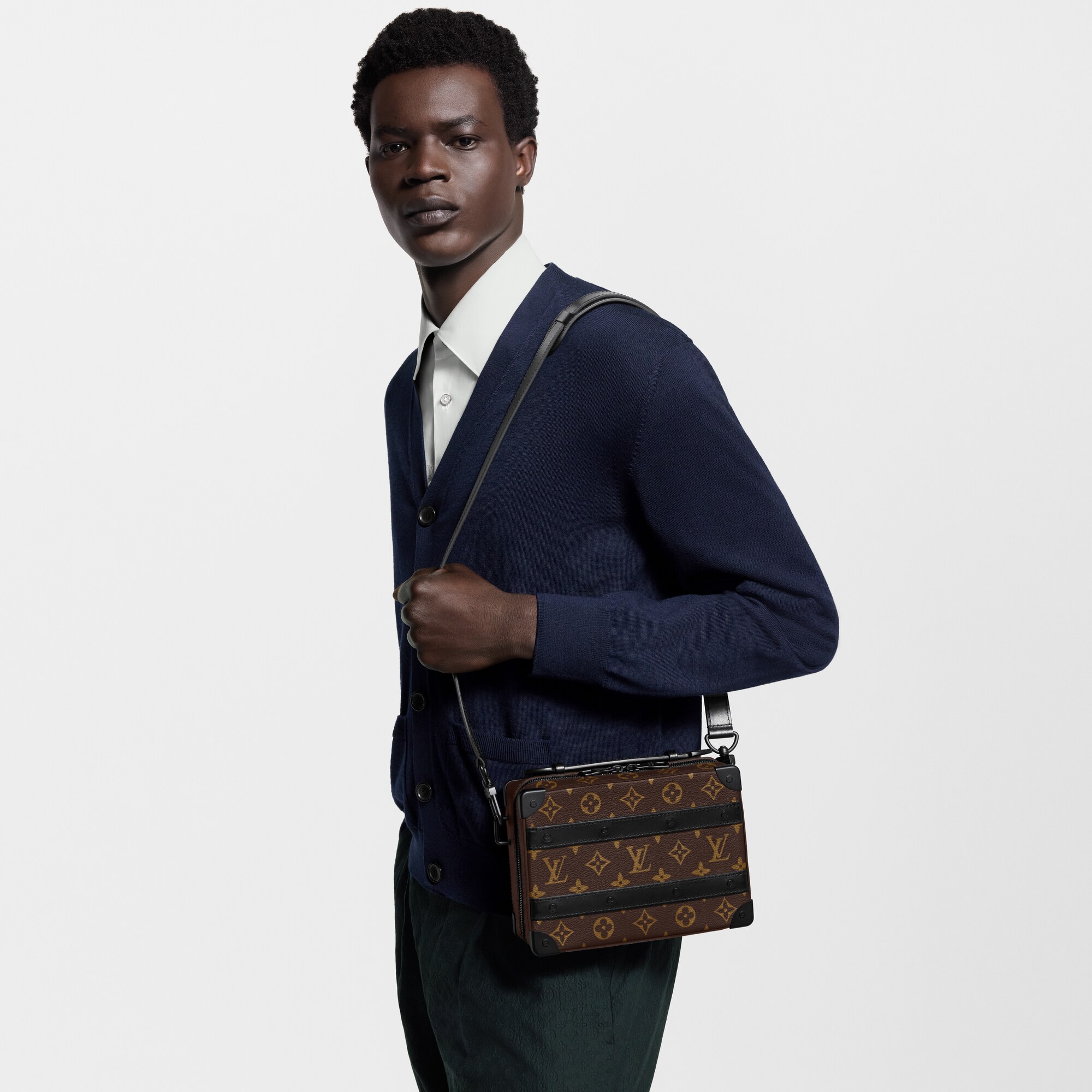 Bolso Handle Soft Trunk Lona Monogram Macassar Hombre Bolsos Todas las colecciones | LOUIS VUITTON (Zoom de producto)
