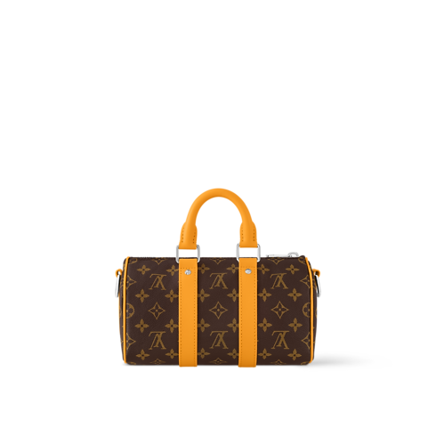 Bolso Keepall 25 con bandolera Lona Monogram Macassar Bolsos y pequeña marroquinería Bolso de hombre Novedades | LOUIS VUITTON (Zoom de producto)