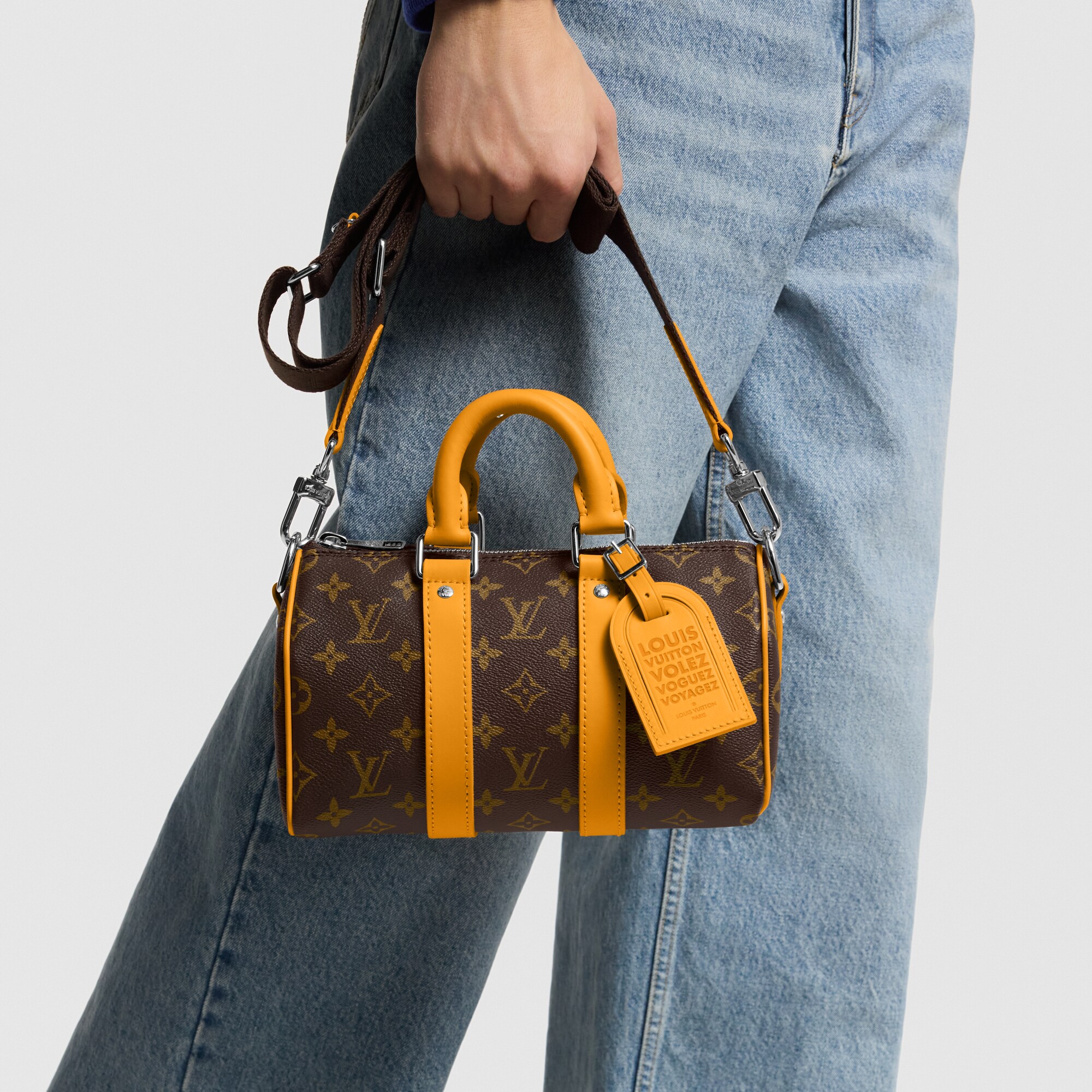Bolso Keepall 25 con bandolera G73 Bolsos y pequeña marroquinería Bolso de hombre Novedades | LOUIS VUITTON (Zoom de producto)