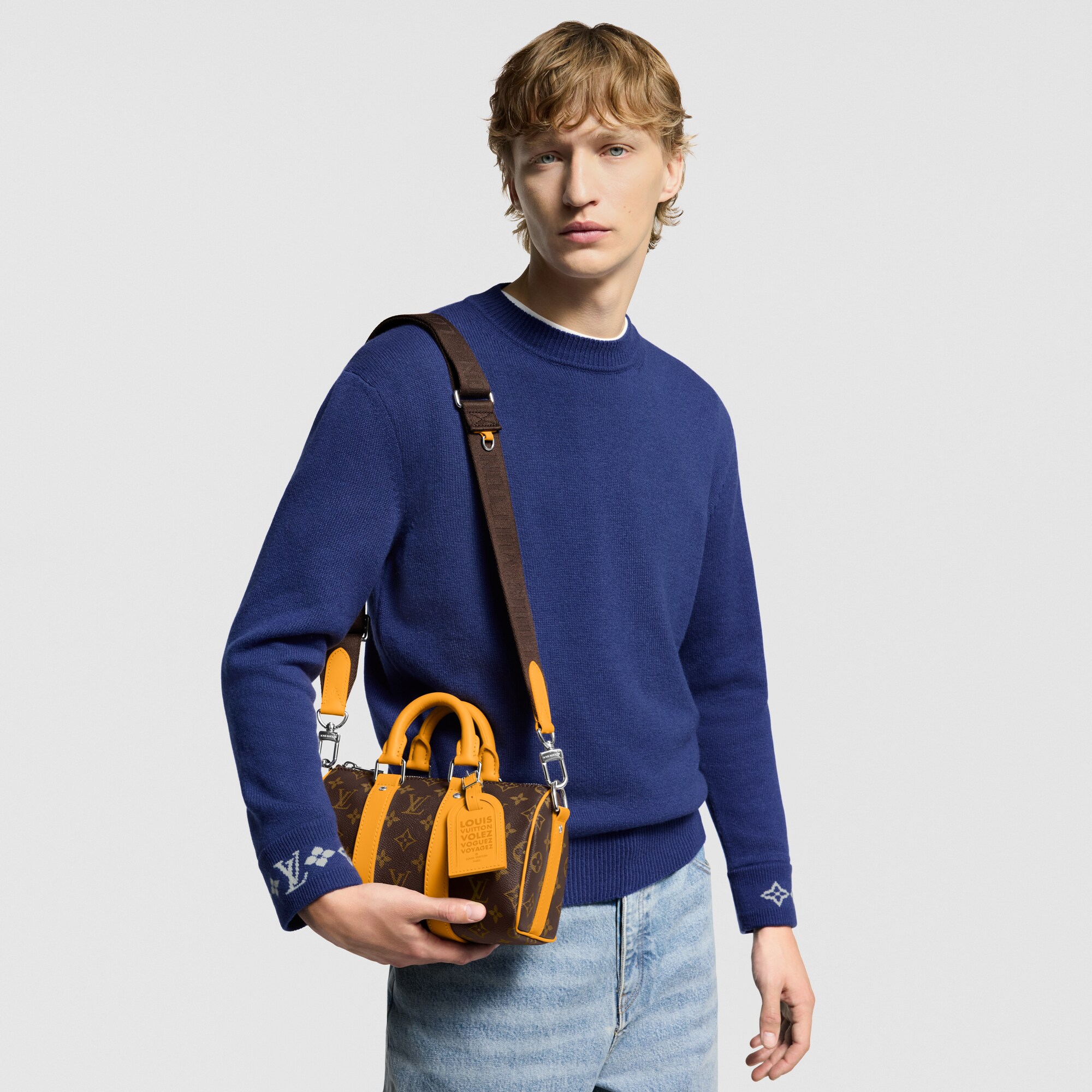 Bolso Keepall 25 con bandolera G73 Bolsos y pequeña marroquinería Bolso de hombre Novedades | LOUIS VUITTON (Zoom de producto)