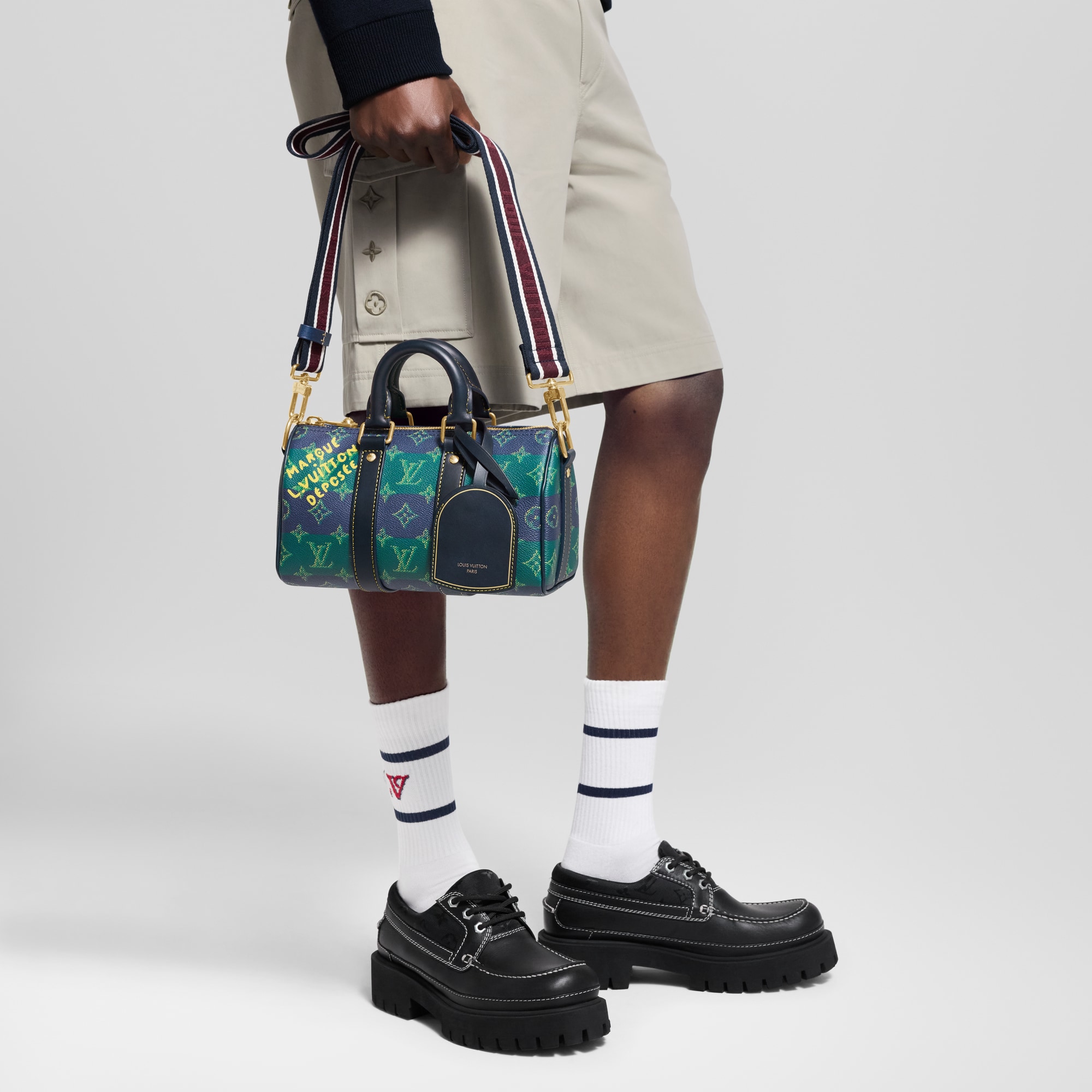 Bolso Keepall 25 con bandolera G71 Bolsos y pequeña marroquinería Bolso de hombre LV Icons | LOUIS VUITTON (Zoom de producto)