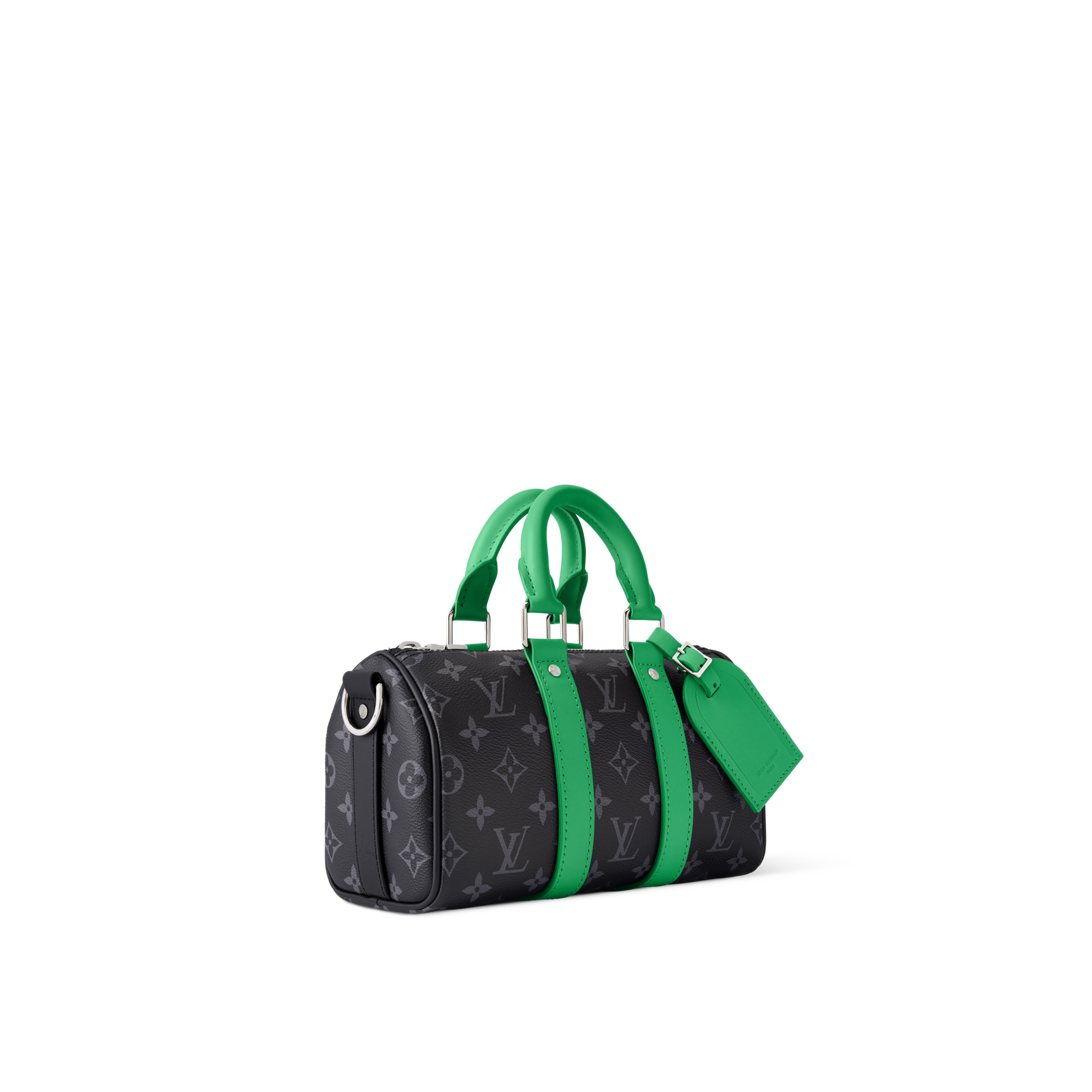 Bolso Keepall 25 con bandolera Lona Monogram Eclipse Bolsos y pequeña marroquinería Bolso de hombre LV Icons | LOUIS VUITTON (Zoom de producto)